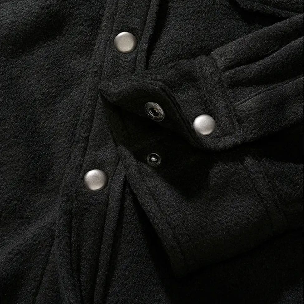 Koszula Brandit Jeff Fleece Long Sleeve - Black