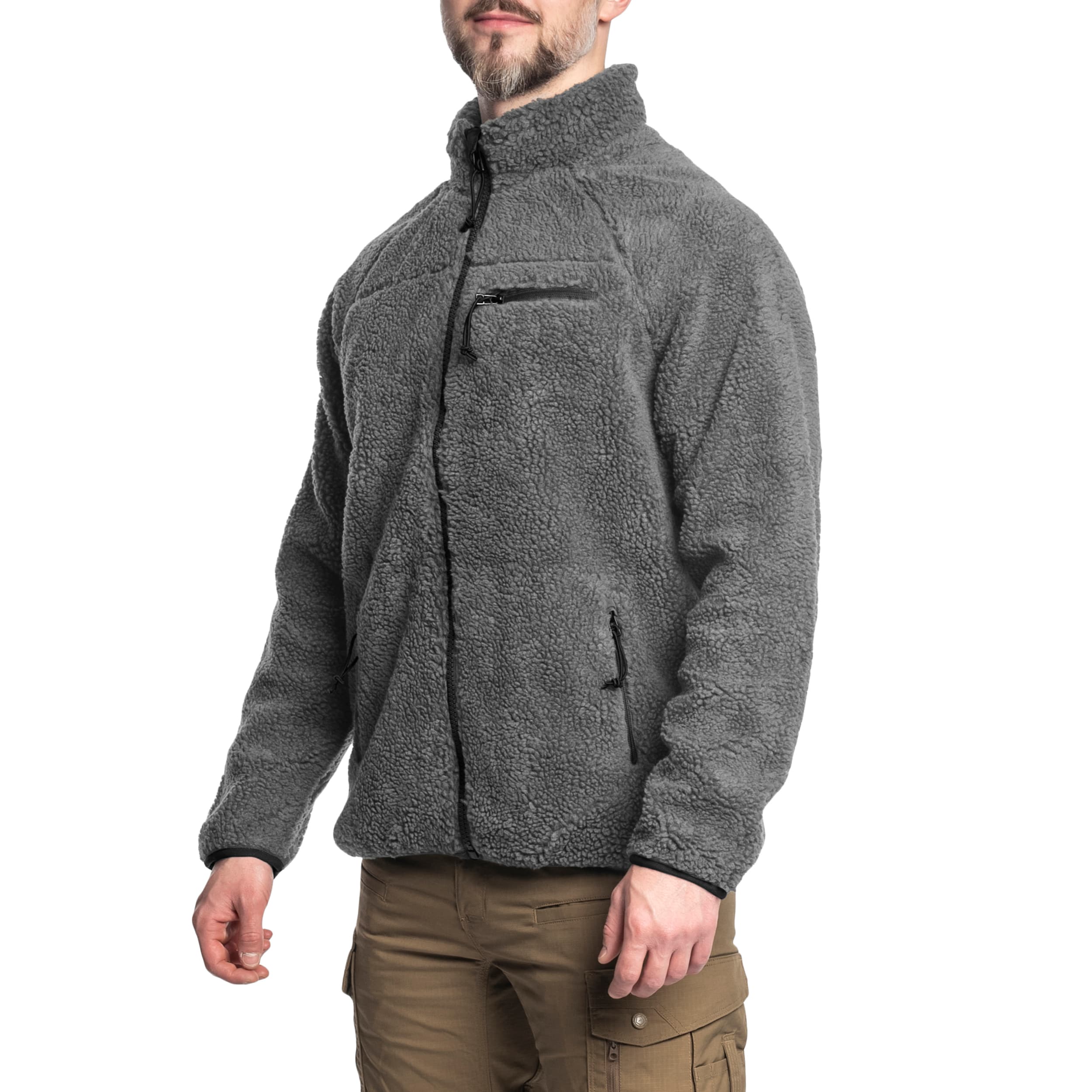 Kurtka Brandit Teddyfleece Jacket - Anthracite