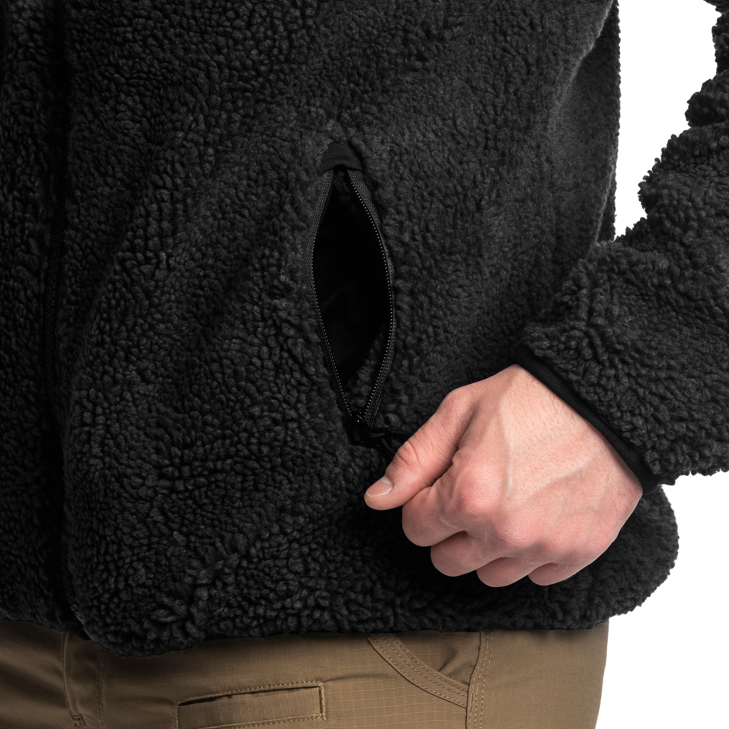 Kurtka Brandit Teddyfleece Jacket - Black