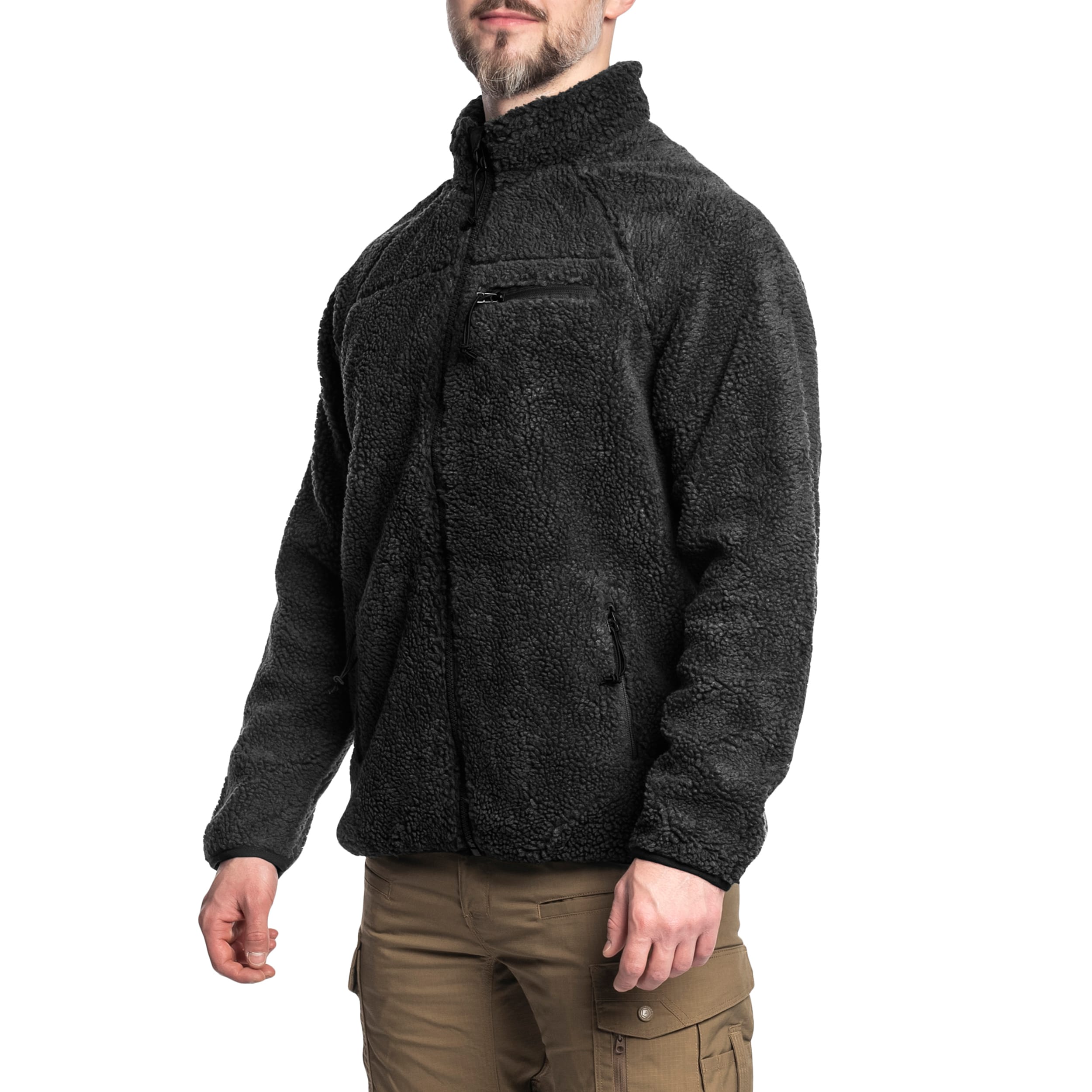 Kurtka Brandit Teddyfleece Jacket - Black