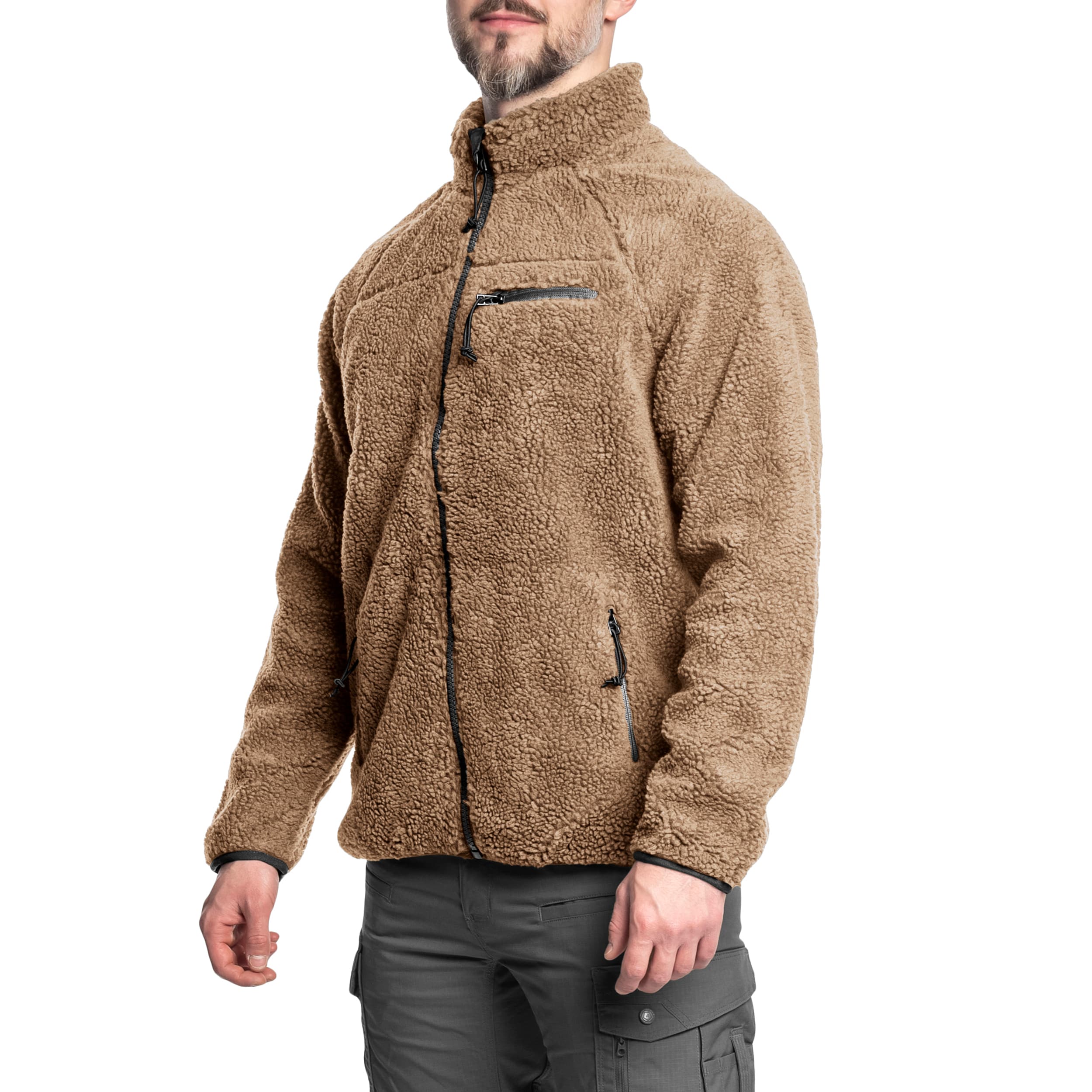 Kurtka Brandit Teddyfleece Jacket - Coyote