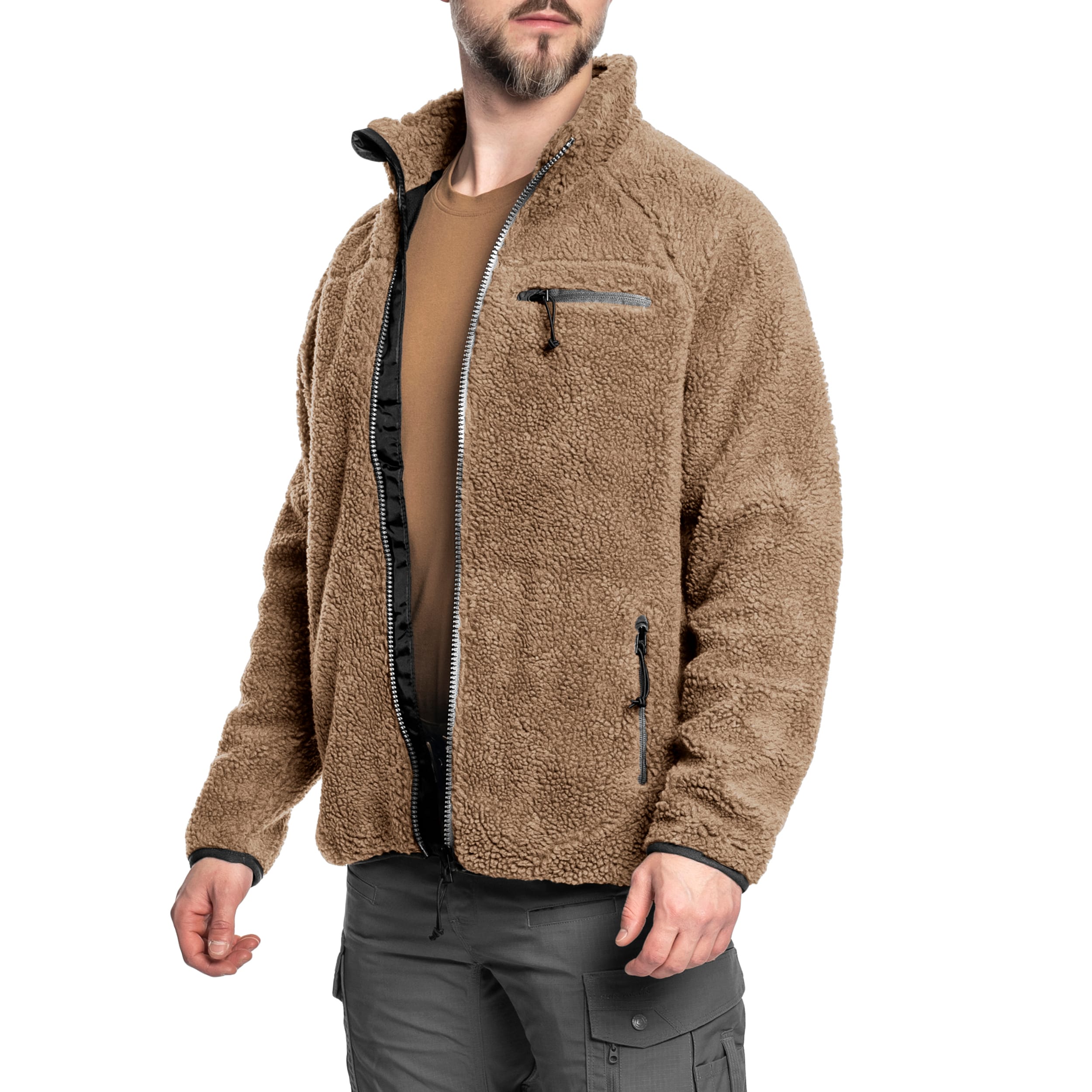 Kurtka Brandit Teddyfleece Jacket - Coyote