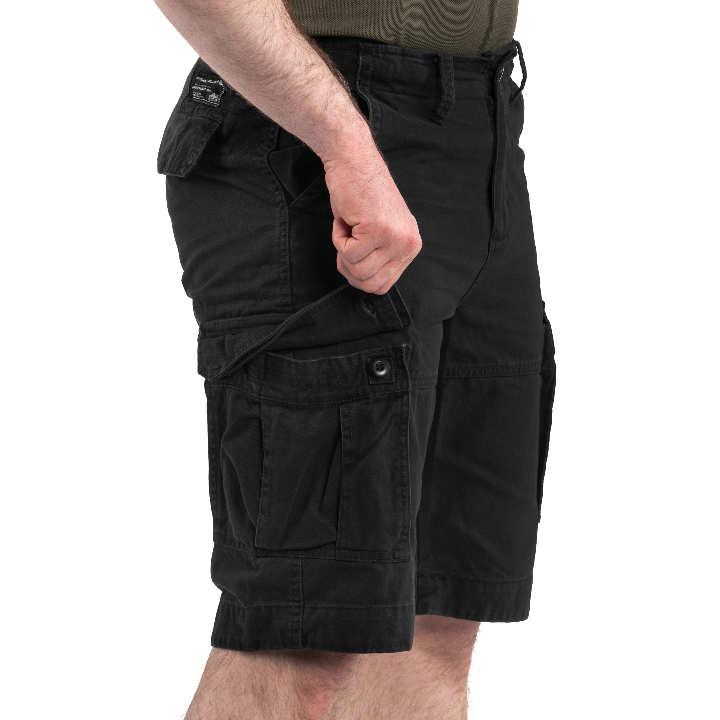 Szorty Mil-Tec Vintage Prewash - Black