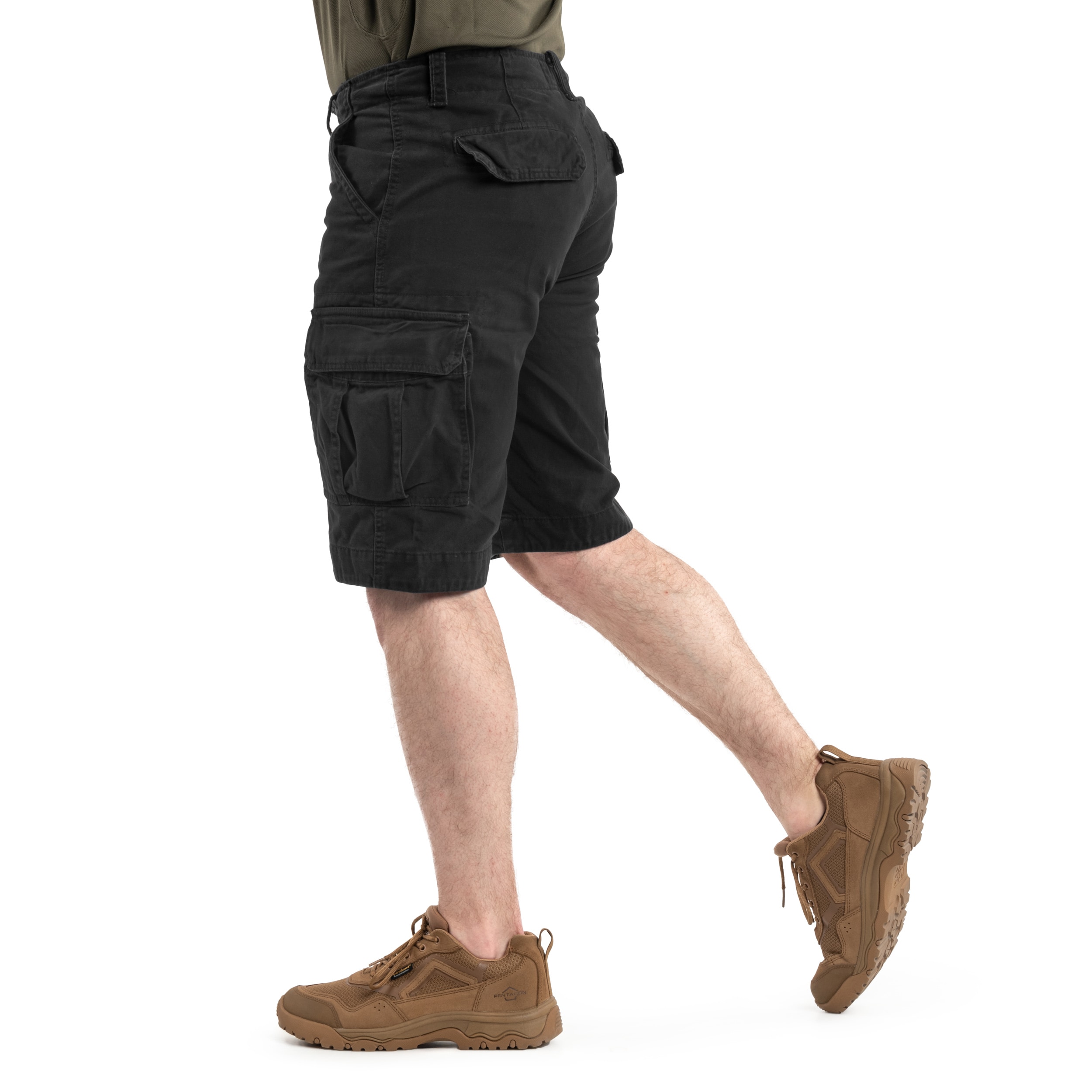Szorty Mil-Tec Vintage Prewash - Black