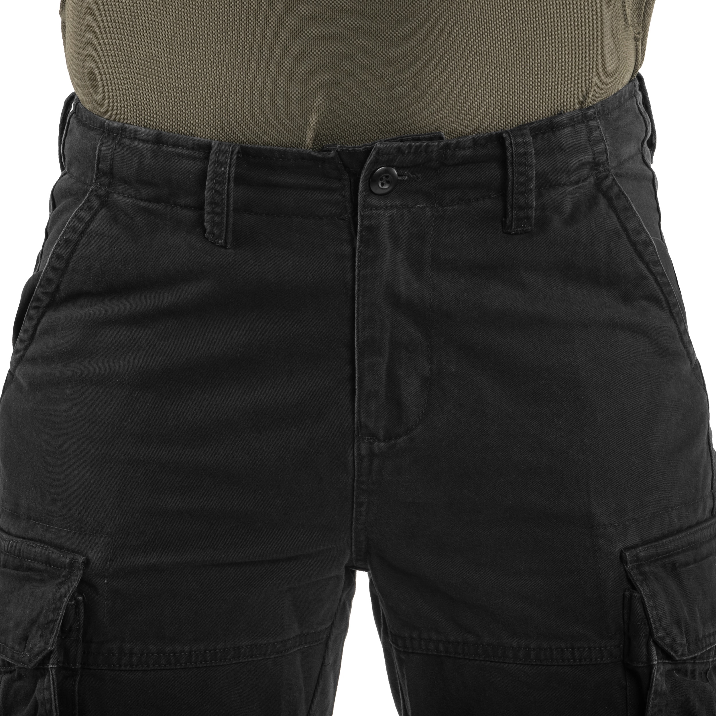 Szorty Mil-Tec Vintage Prewash - Black