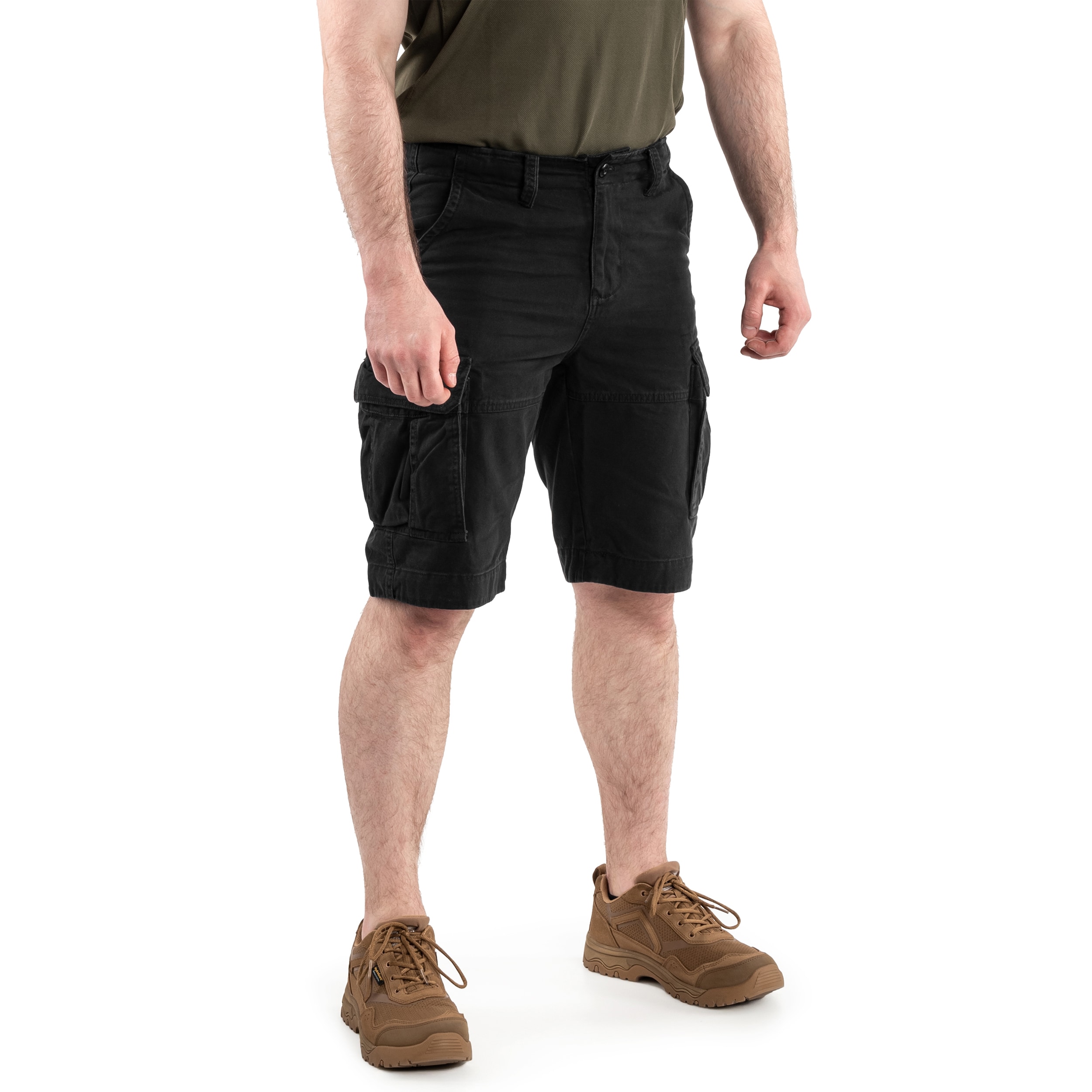 Szorty Mil-Tec Vintage Prewash - Black