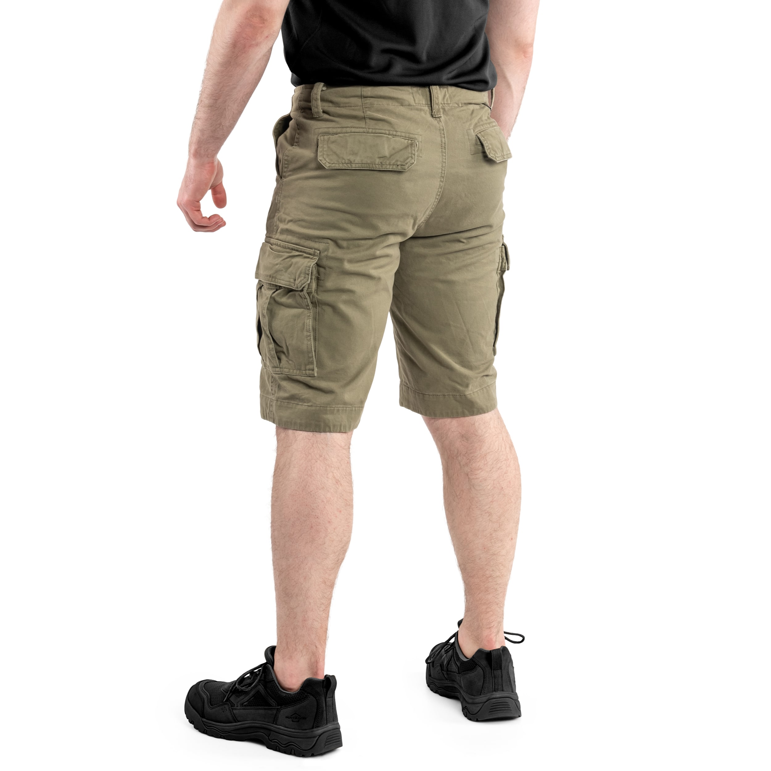 Szorty Mil-Tec Vintage Prewash - OD Green