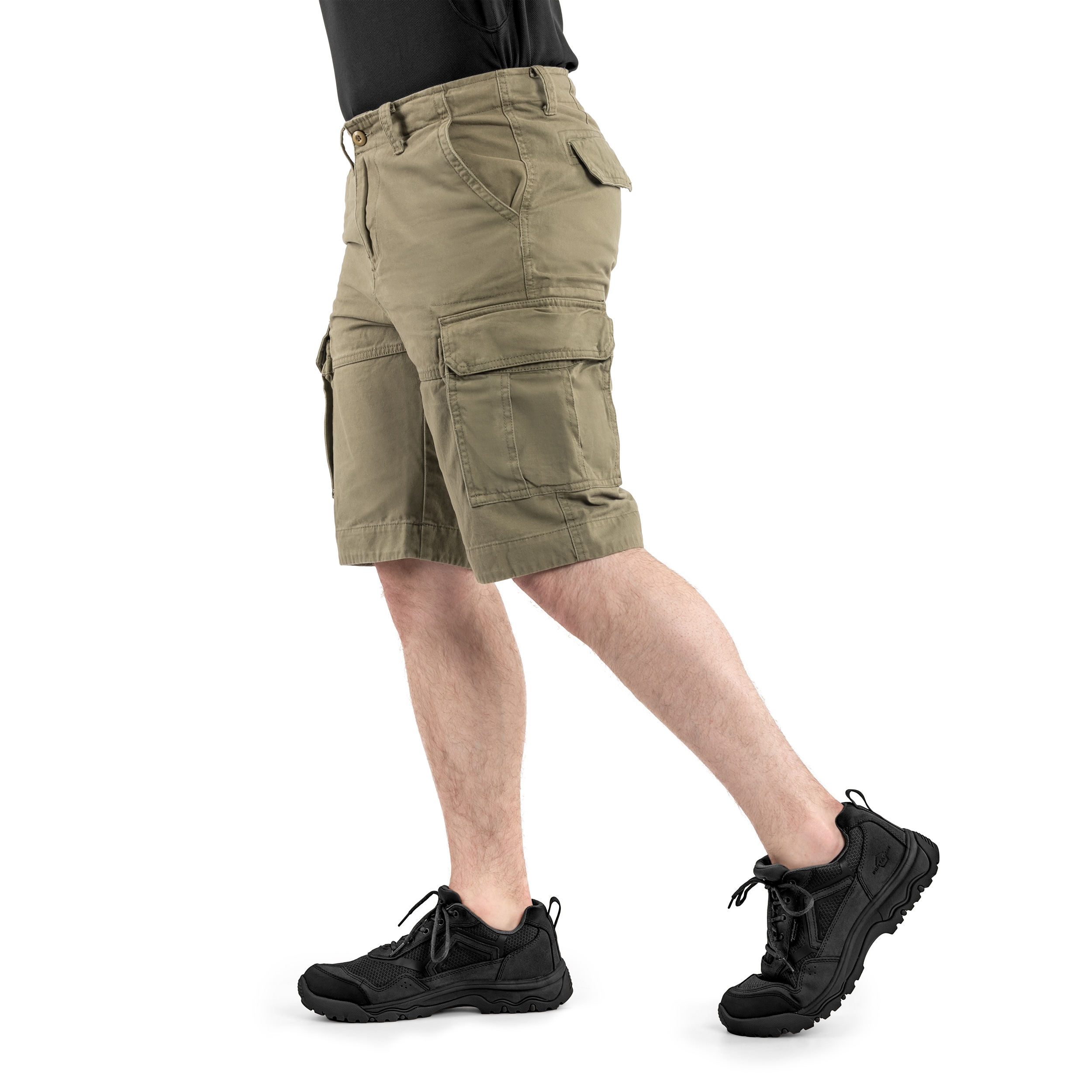 Szorty Mil-Tec Vintage Prewash - OD Green