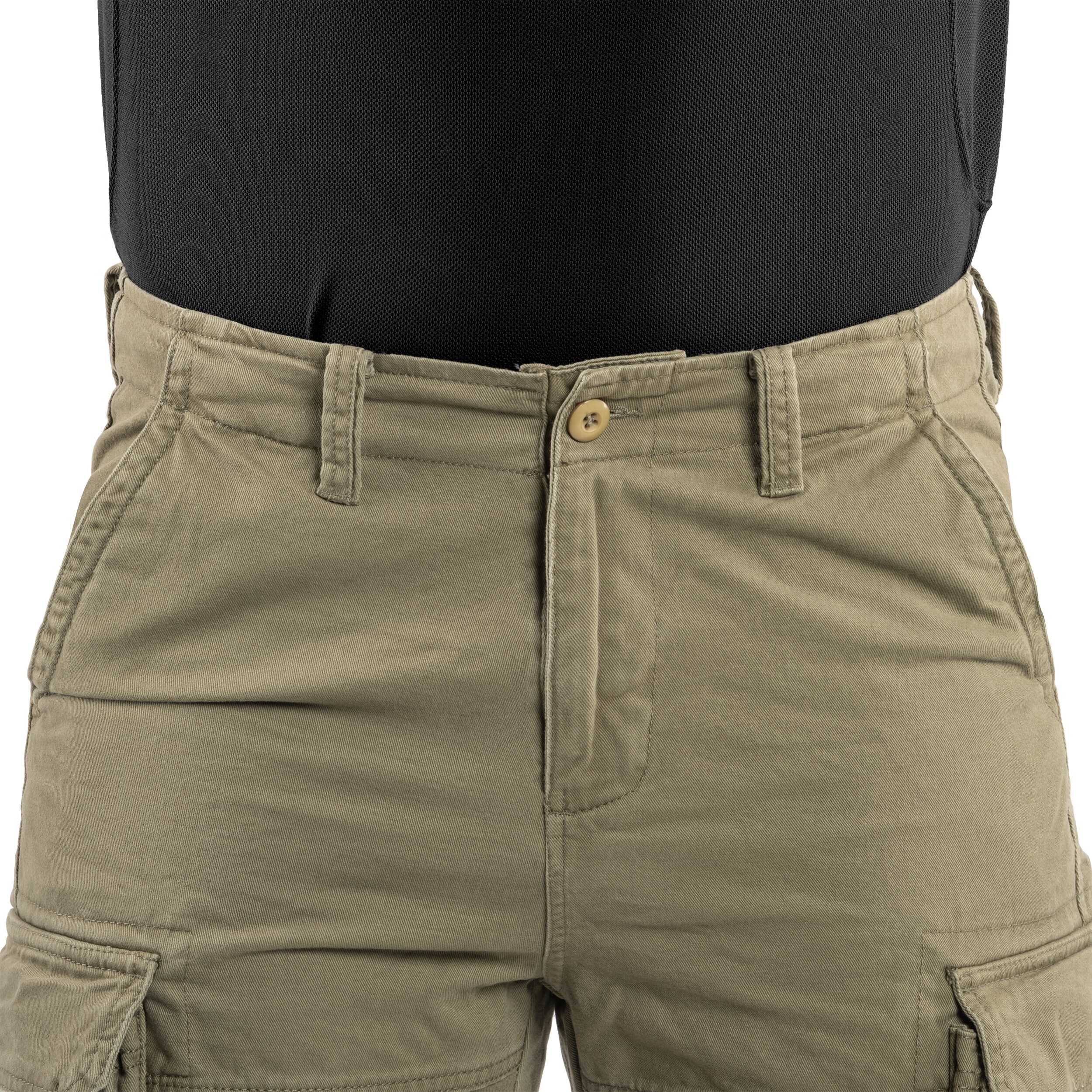 Szorty Mil-Tec Vintage Prewash - OD Green