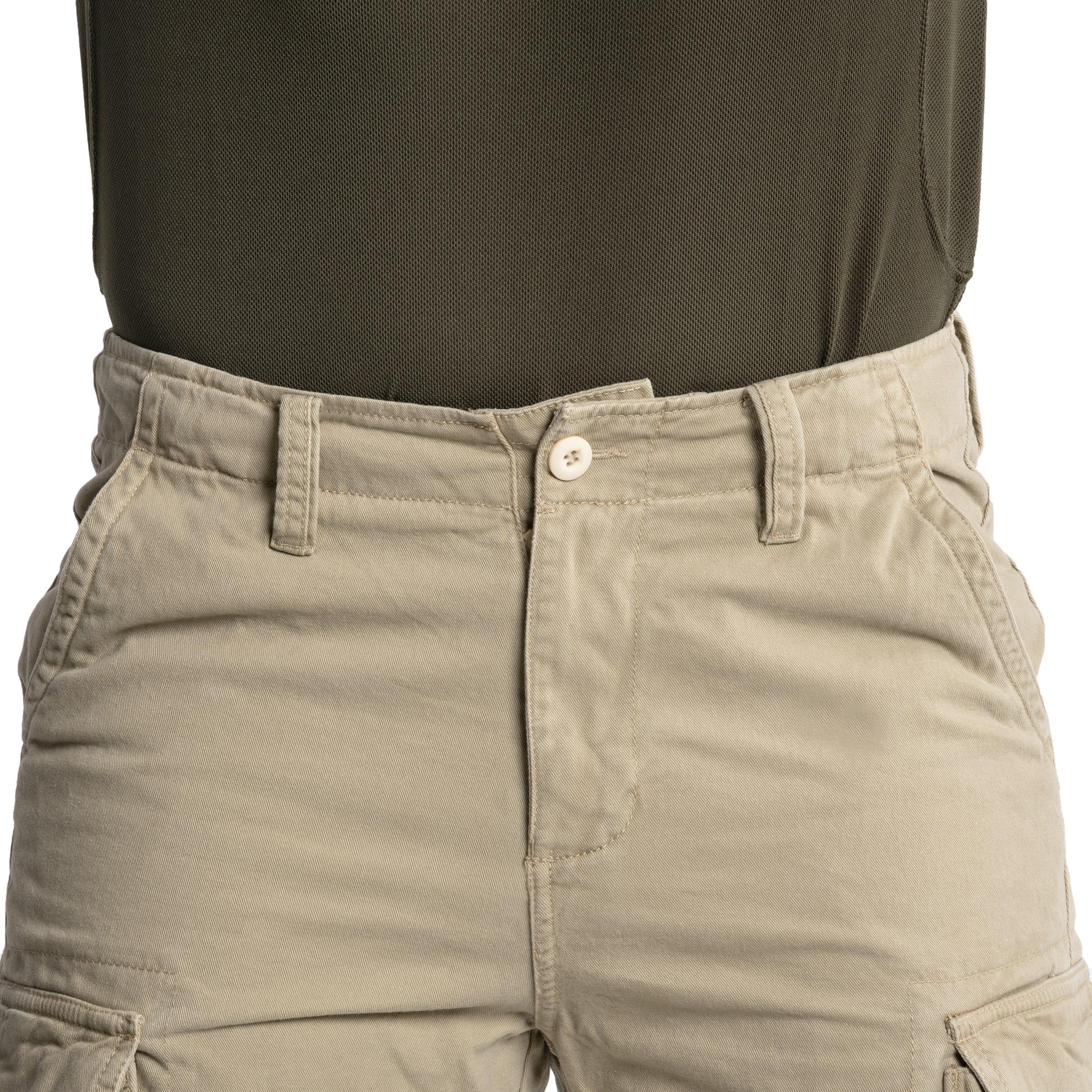 Szorty Mil-Tec Vintage Prewash - Khaki
