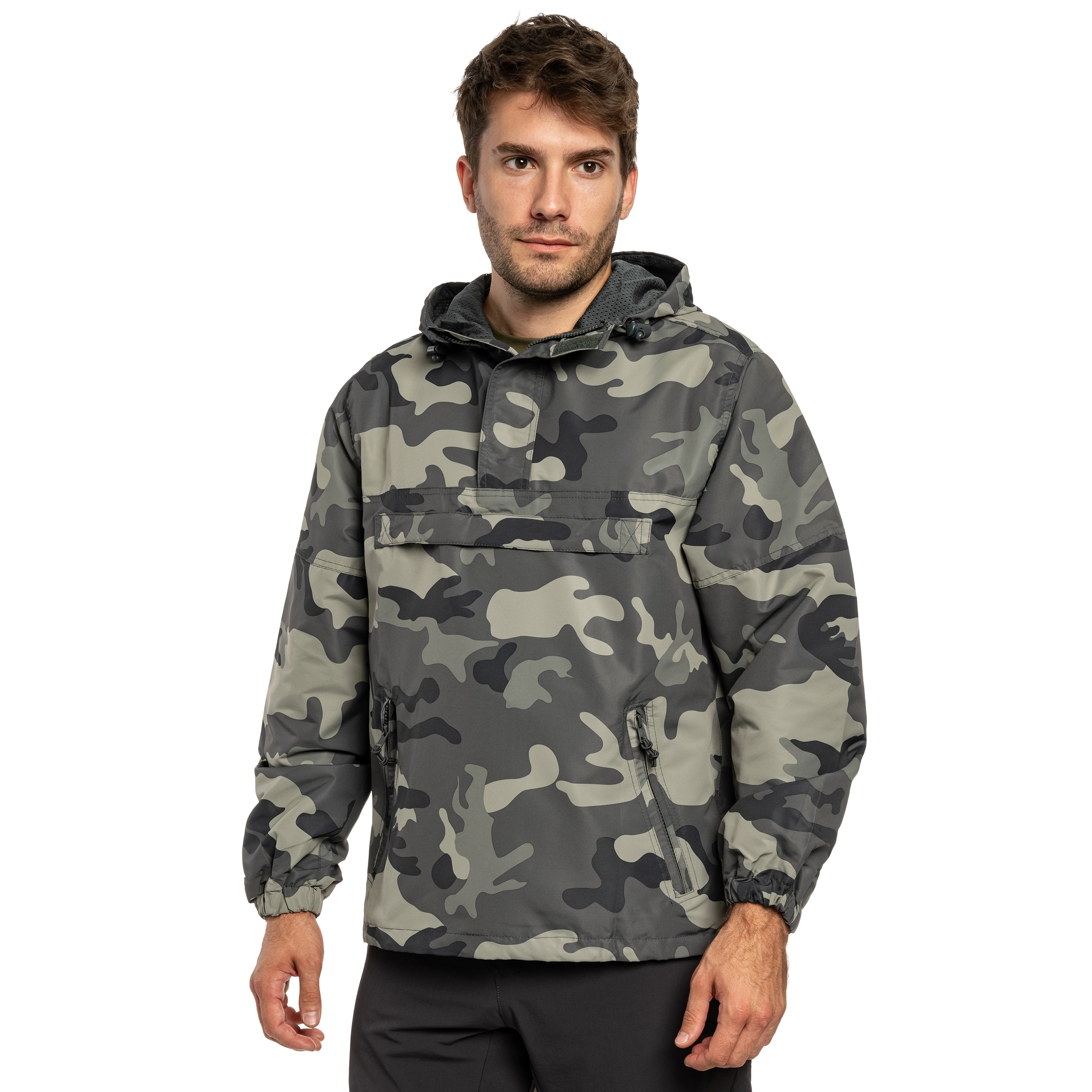 Kurtka Brandit Summer Windbreaker - Grey Camo
