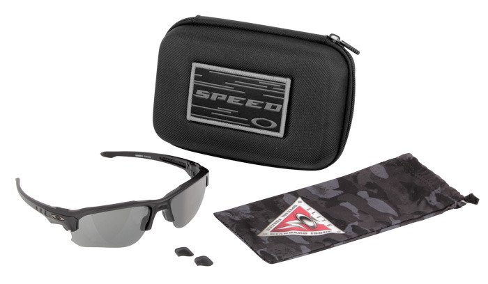 Okulary taktyczne Oakley SI Speed Jacket Matte Black - Grey