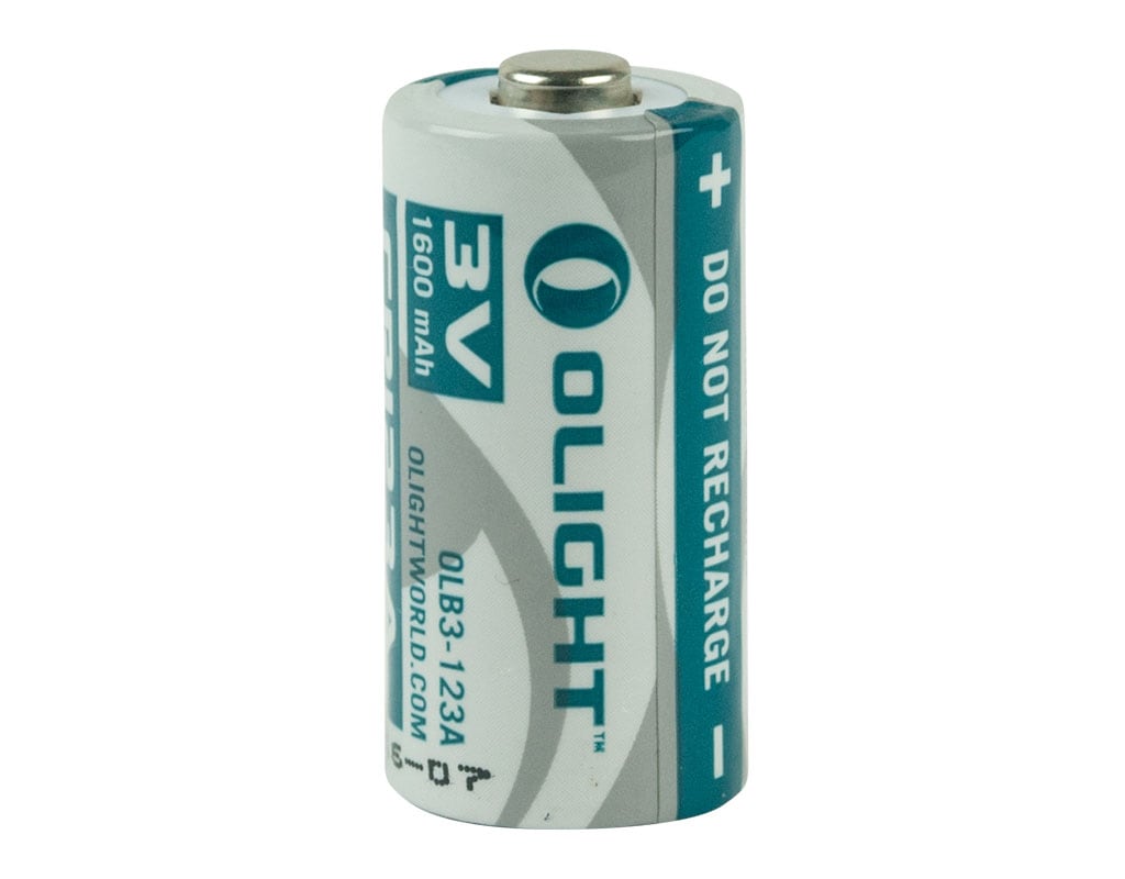 Bateria Olight 3V CR123 A Li-Fe 1600 mAh