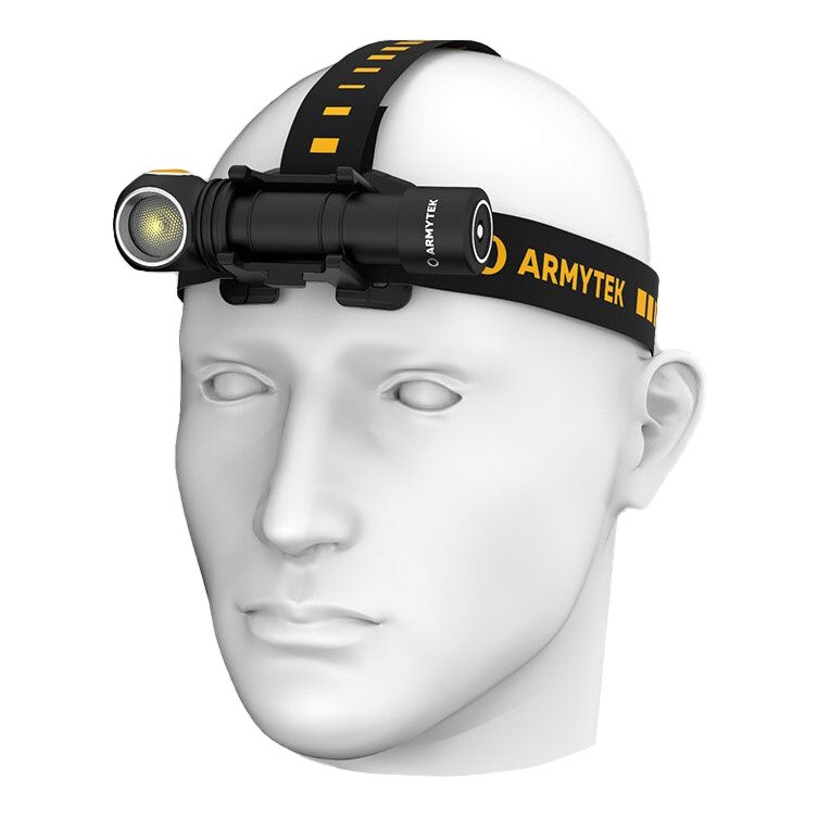 Latarka czołowa i kątowa Armytek Wizard C2 Pro Nichia Magnet USB W - 1600 lumenów