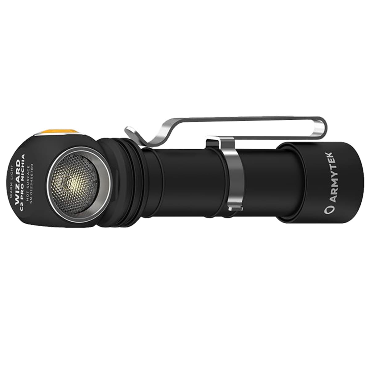 Latarka czołowa i kątowa Armytek Wizard C2 Pro Nichia Magnet USB W - 1600 lumenów