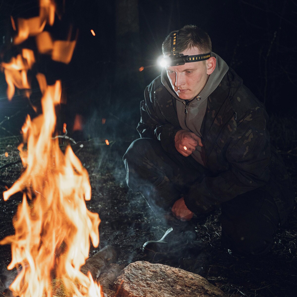 Latarka czołowa i kątowa Armytek Wizard C2 Pro Nichia Magnet USB W - 1600 lumenów