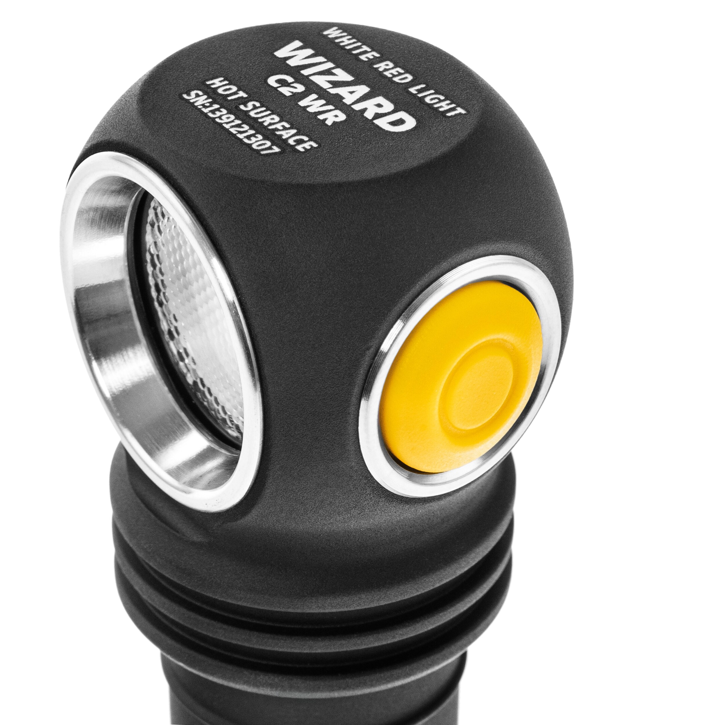 Налобний і кутовий ліхтарик Armytek Wizard C2 WR Magnet USB White - 1100 люменів