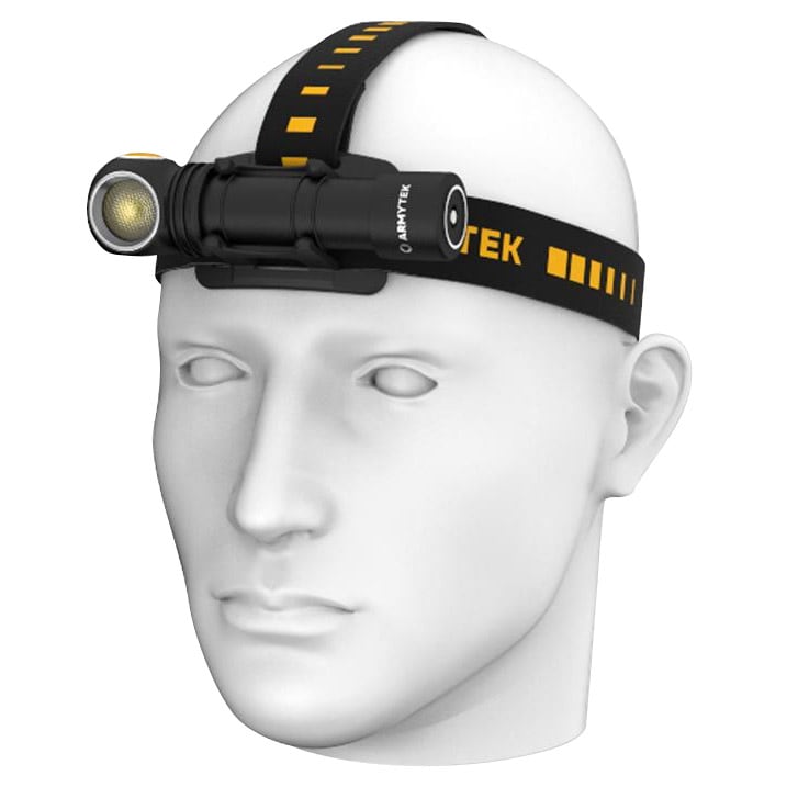 Latarka czołowa i kątowa Armytek Wizard C2 Pro Magnet USB Warm 3w1 - 2330 lumenów