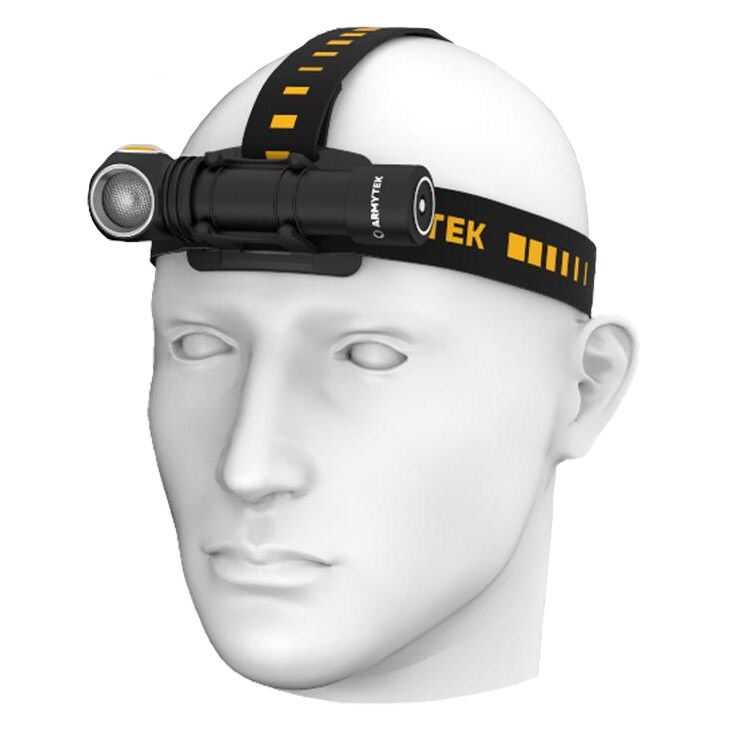 Latarka czołowa i kątowa Armytek Wizard C2 Pro Magnet USB White 3w1 - 2500 lumenów