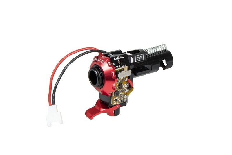 Rotacyjna komora hop-up Kublai CNC LED do replik M4/M16 - czarny 
