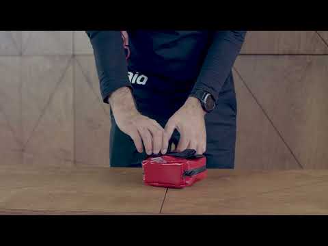 Apteczka rowerowa Medaid z wyposażeniem typ 250 Red - wodoodporna