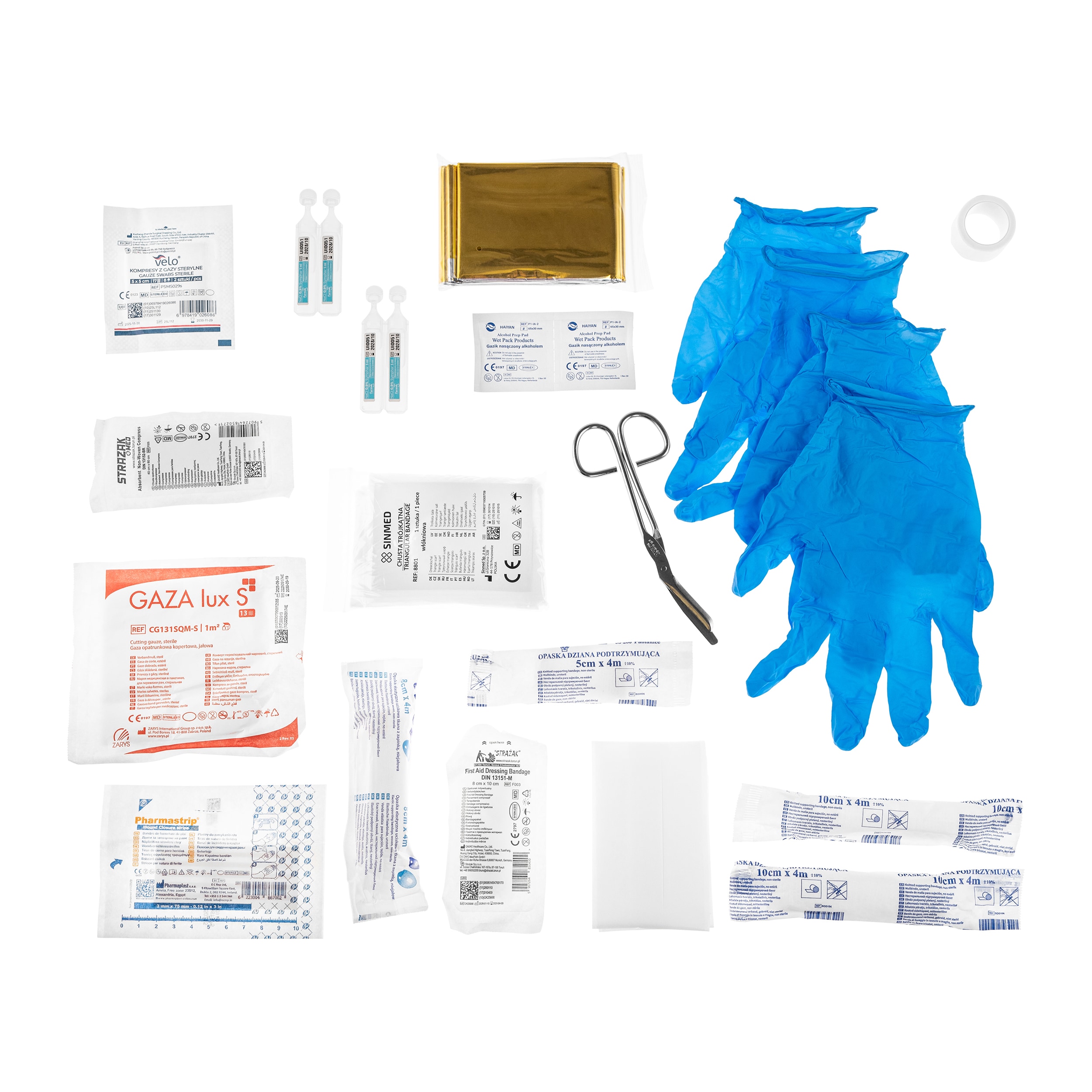 Medaid Tourist First Aid Kit type 350 Waterproof - Red