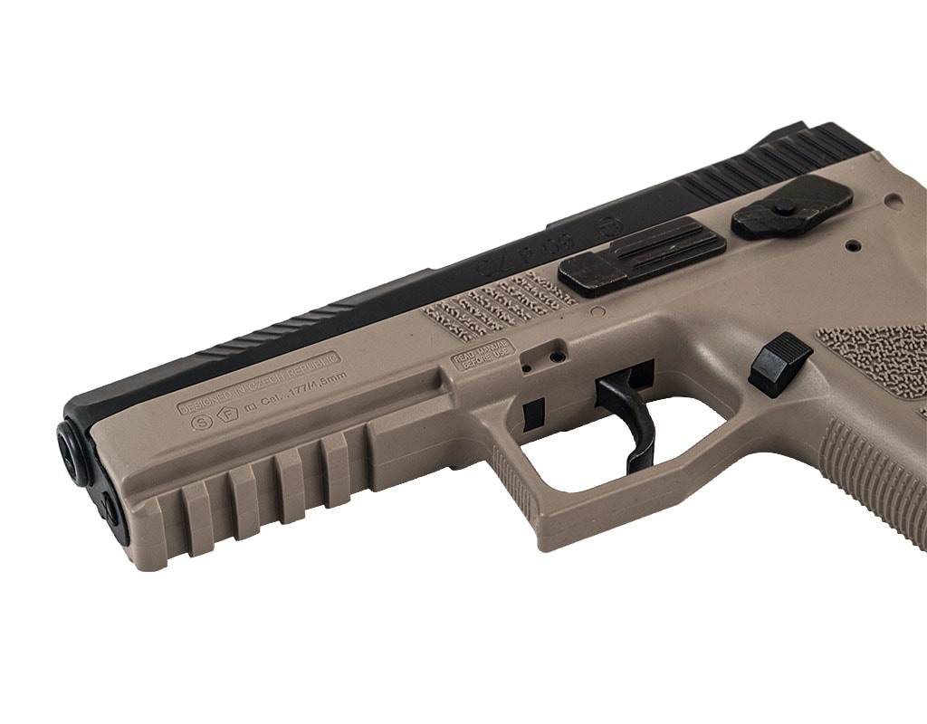 Wiatrówka CZ P-09 CO2 GBB 4,5 mm Desert Tan