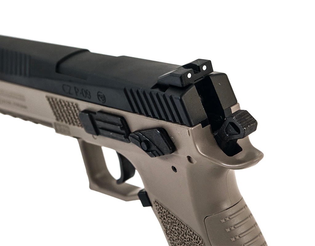 Wiatrówka CZ P-09 CO2 GBB 4,5 mm Desert Tan