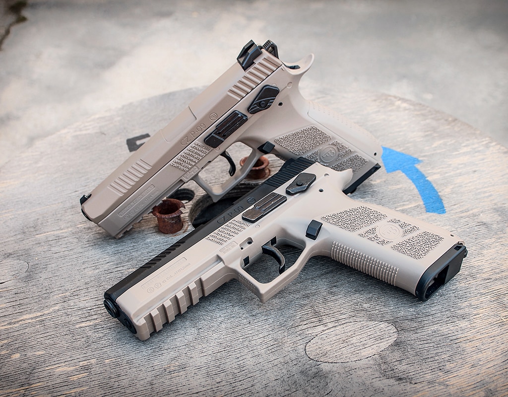 Wiatrówka CZ P-09 CO2 GBB 4,5 mm Desert Tan