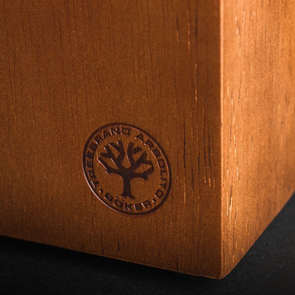 Blok na noże Boker Gusto Wood - Brown