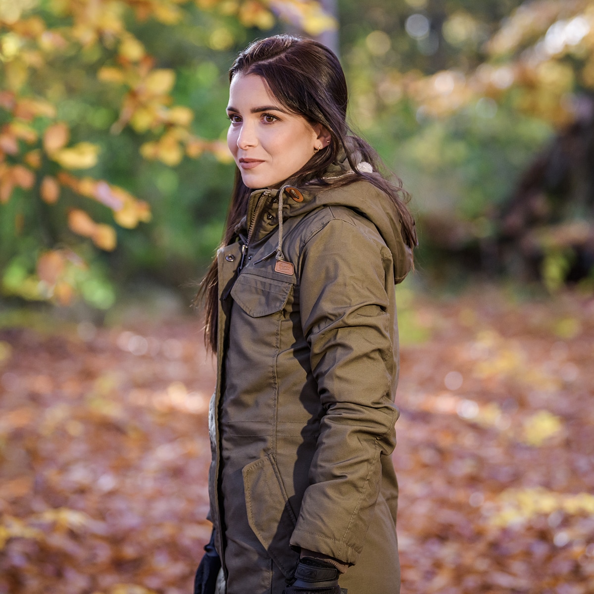 Жіноча куртка Brandit Marsh Lake Parka - Olive