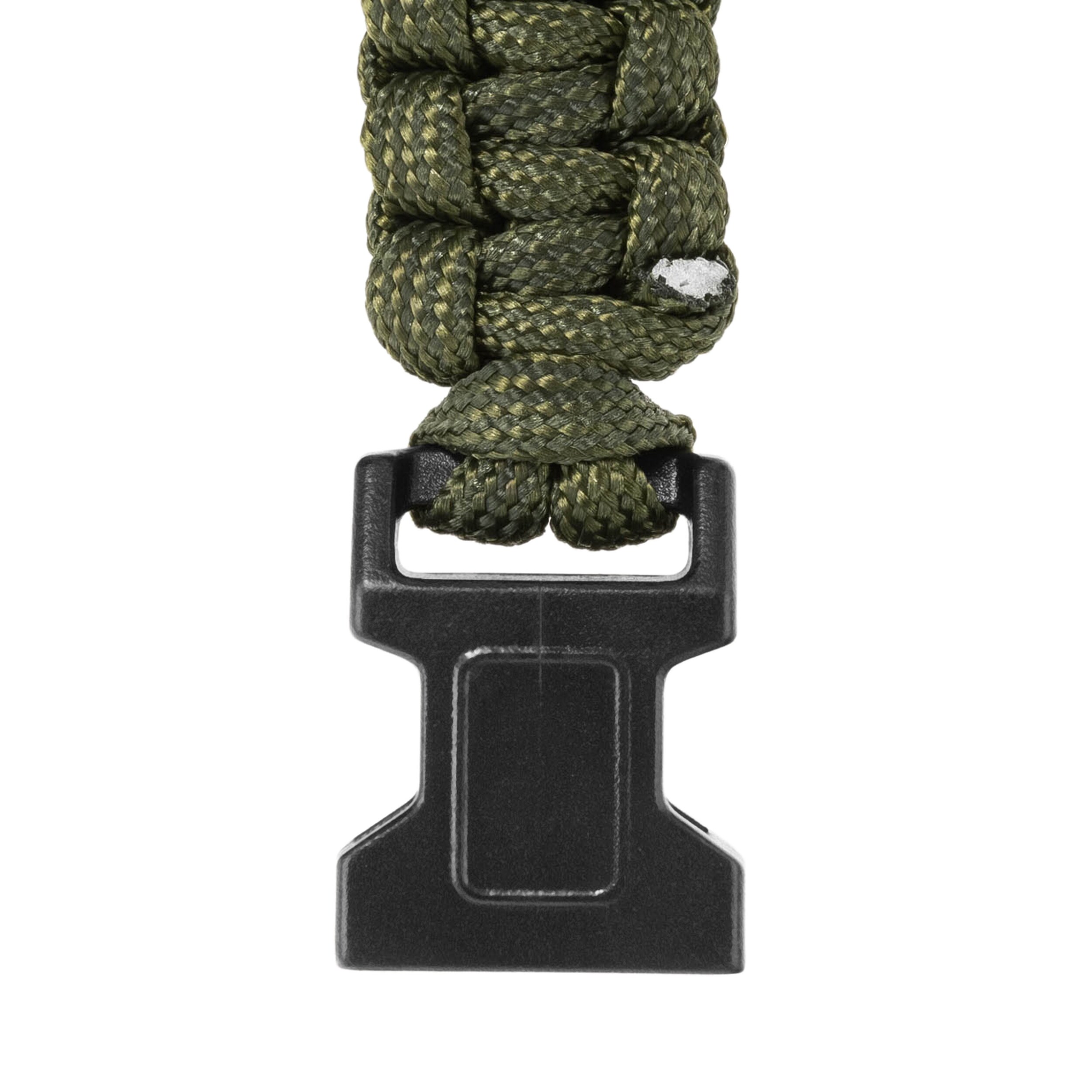 Bransoletka Paracord Badger Outdoor 550 klamra - Olive