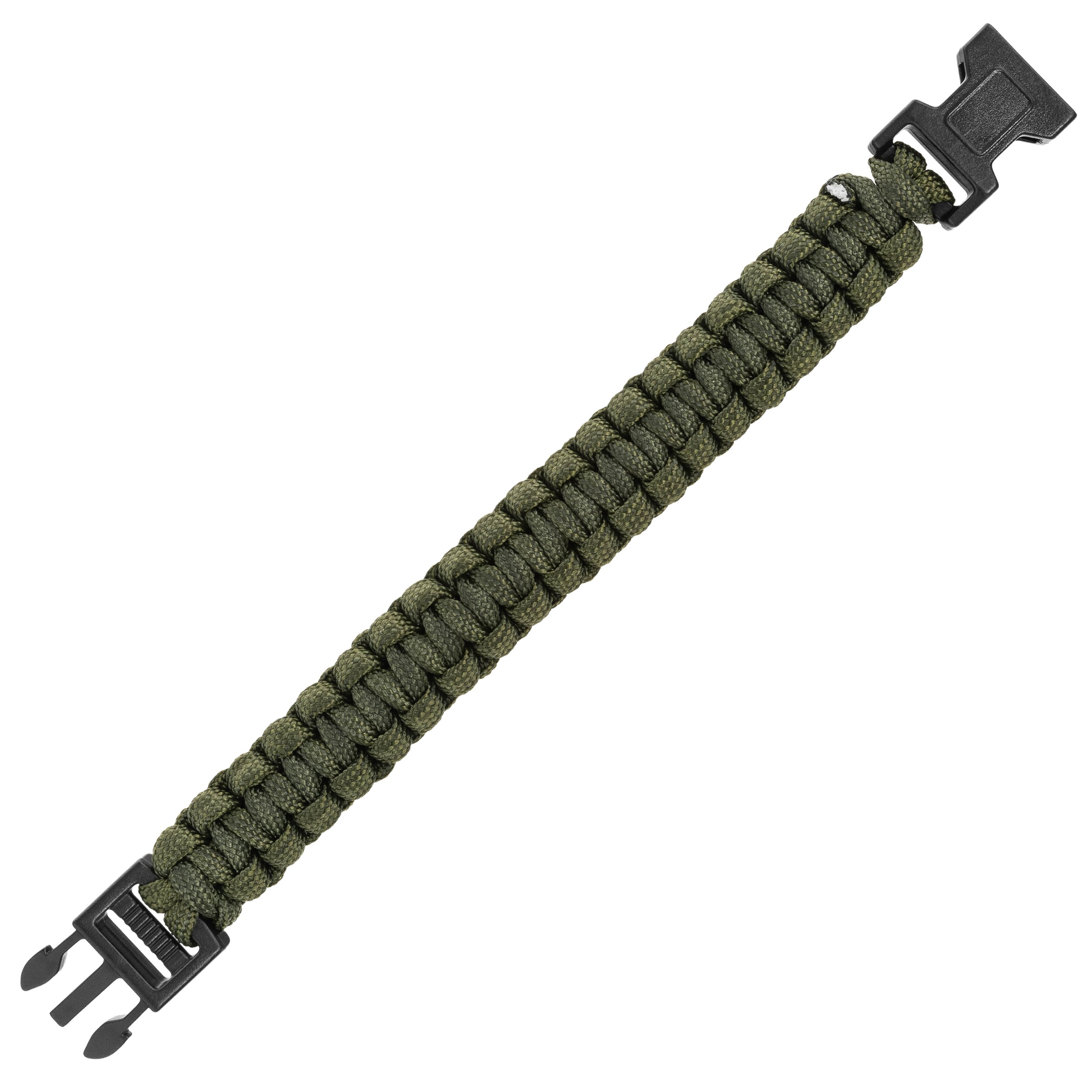 Bransoletka Paracord Badger Outdoor 550 klamra - Olive