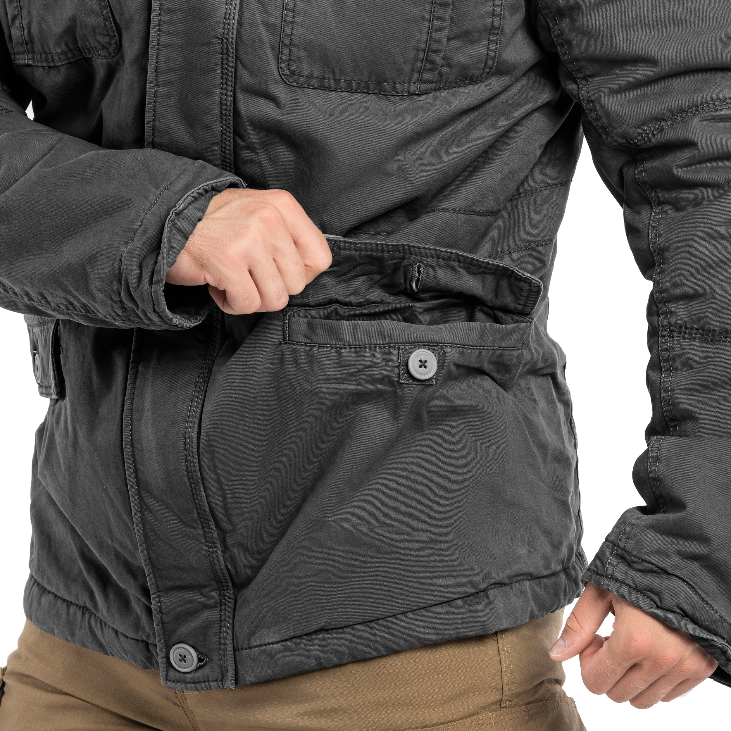 Kurtka Brandit Britannia Winter - Black