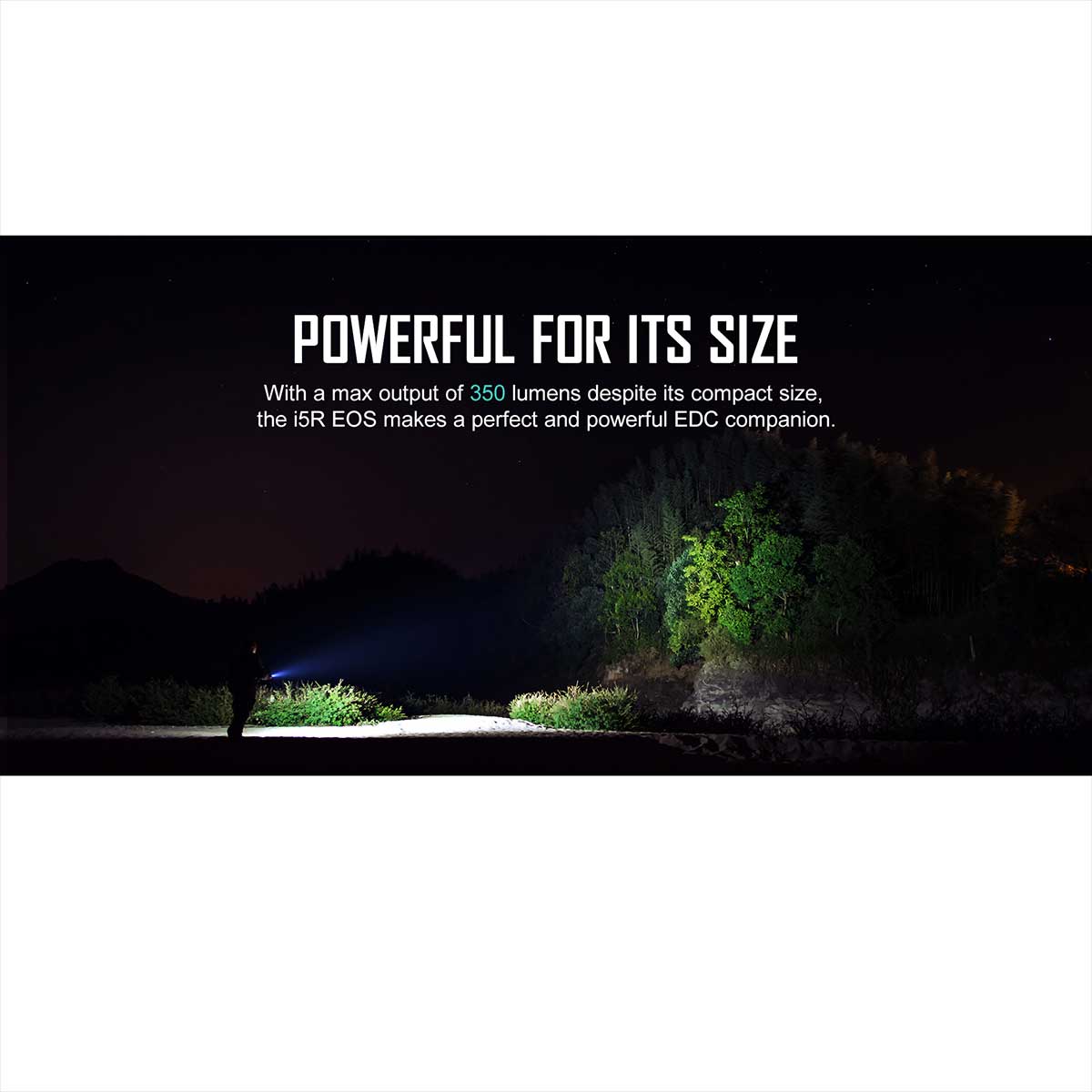 Latarka Olight I5R EOS Black - 350 lumenów