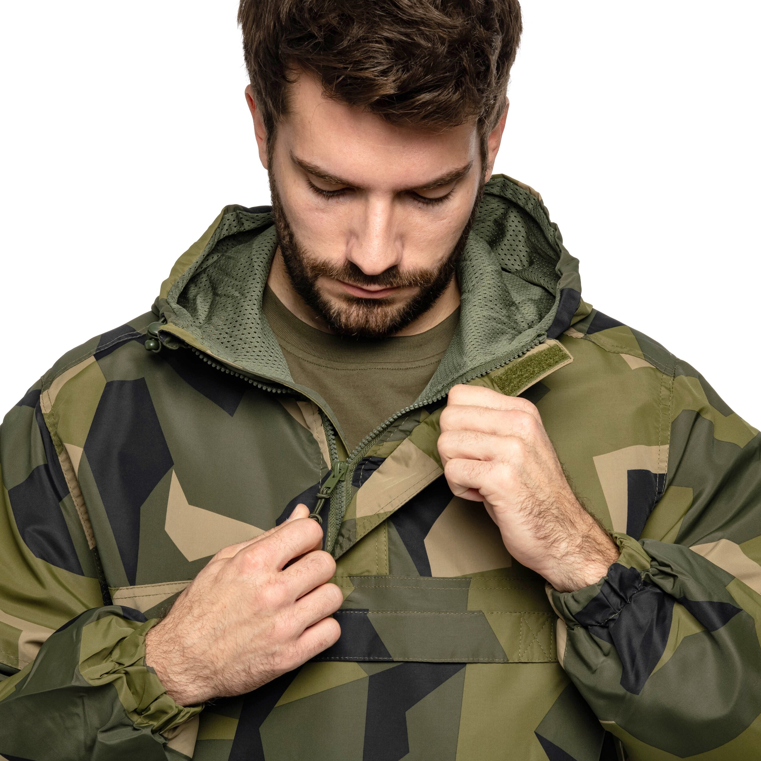 Kurtka Brandit Summer Windbreaker - Swedish Camo M90