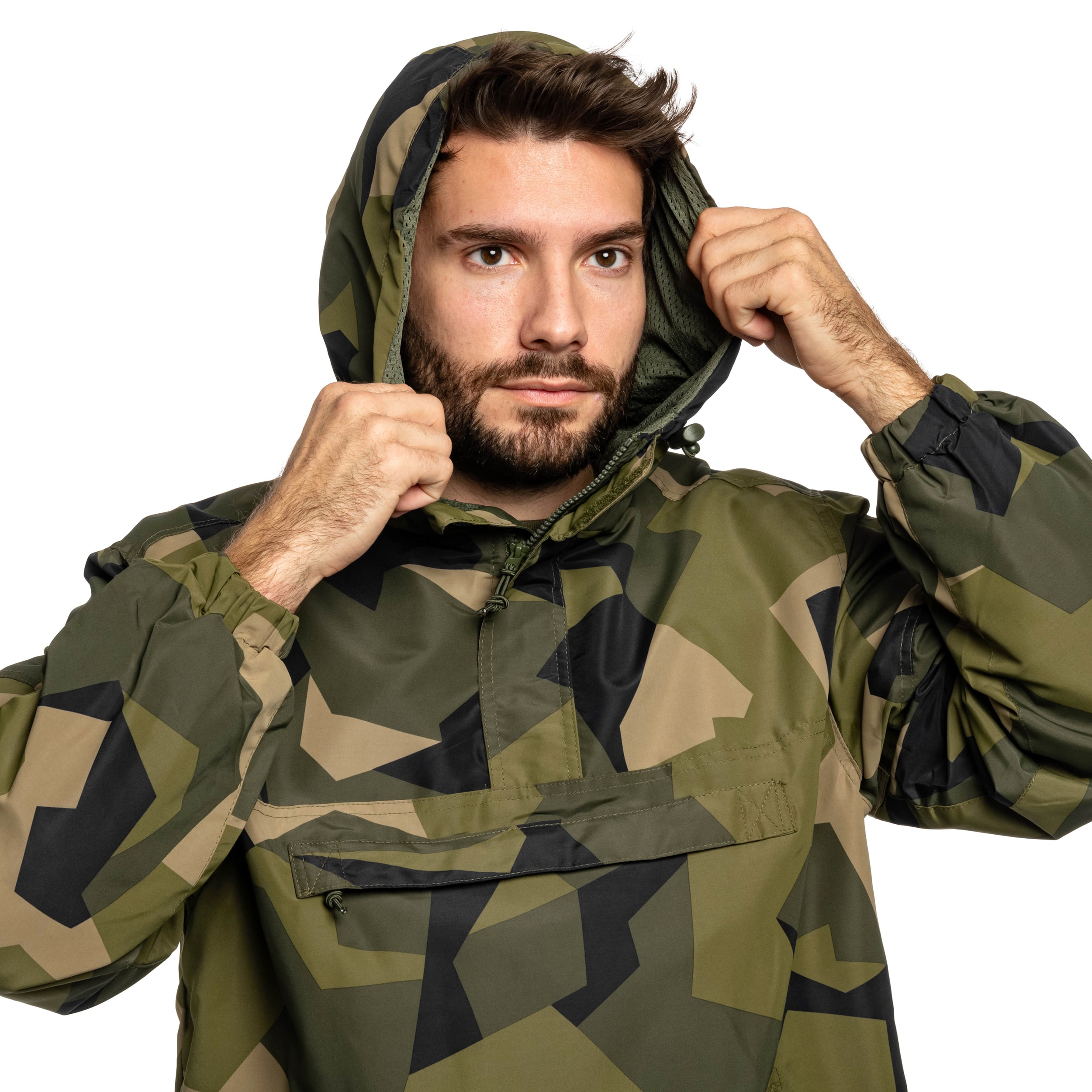 Kurtka Brandit Summer Windbreaker - Swedish Camo M90