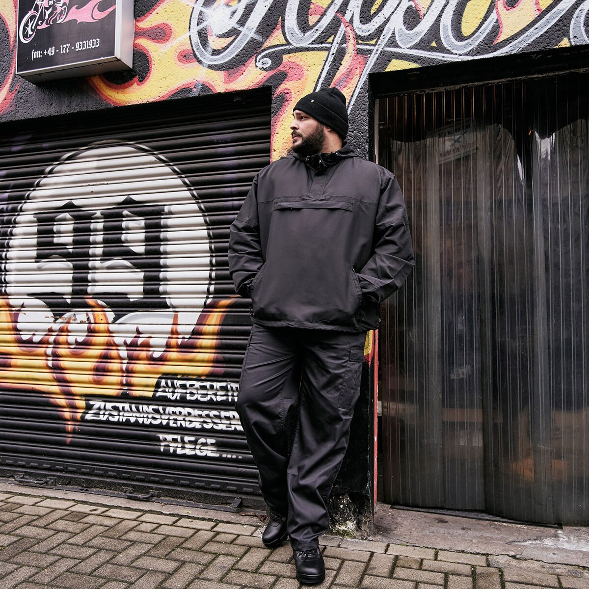 Kurtka Brandit Summer Windbreaker - Black