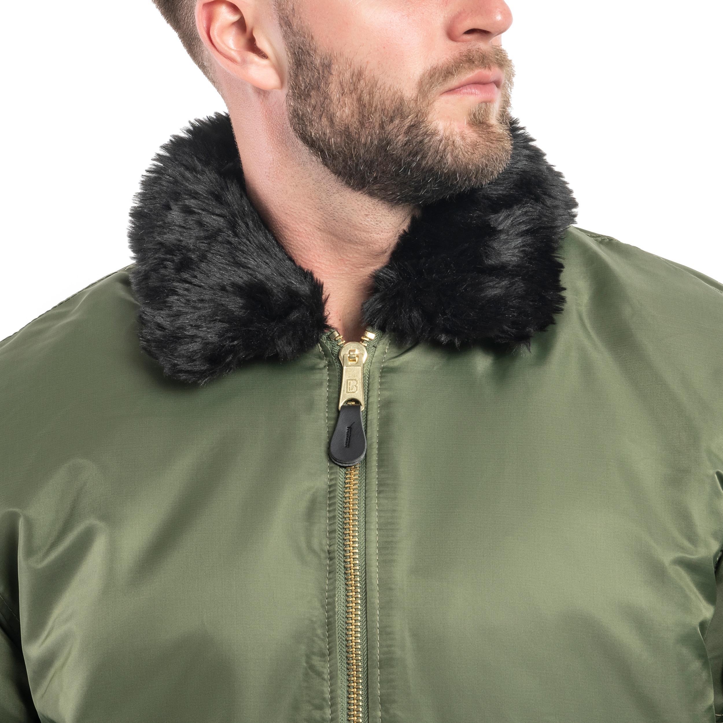 Kurtka Brandit MA2 Fur Collar - Olive