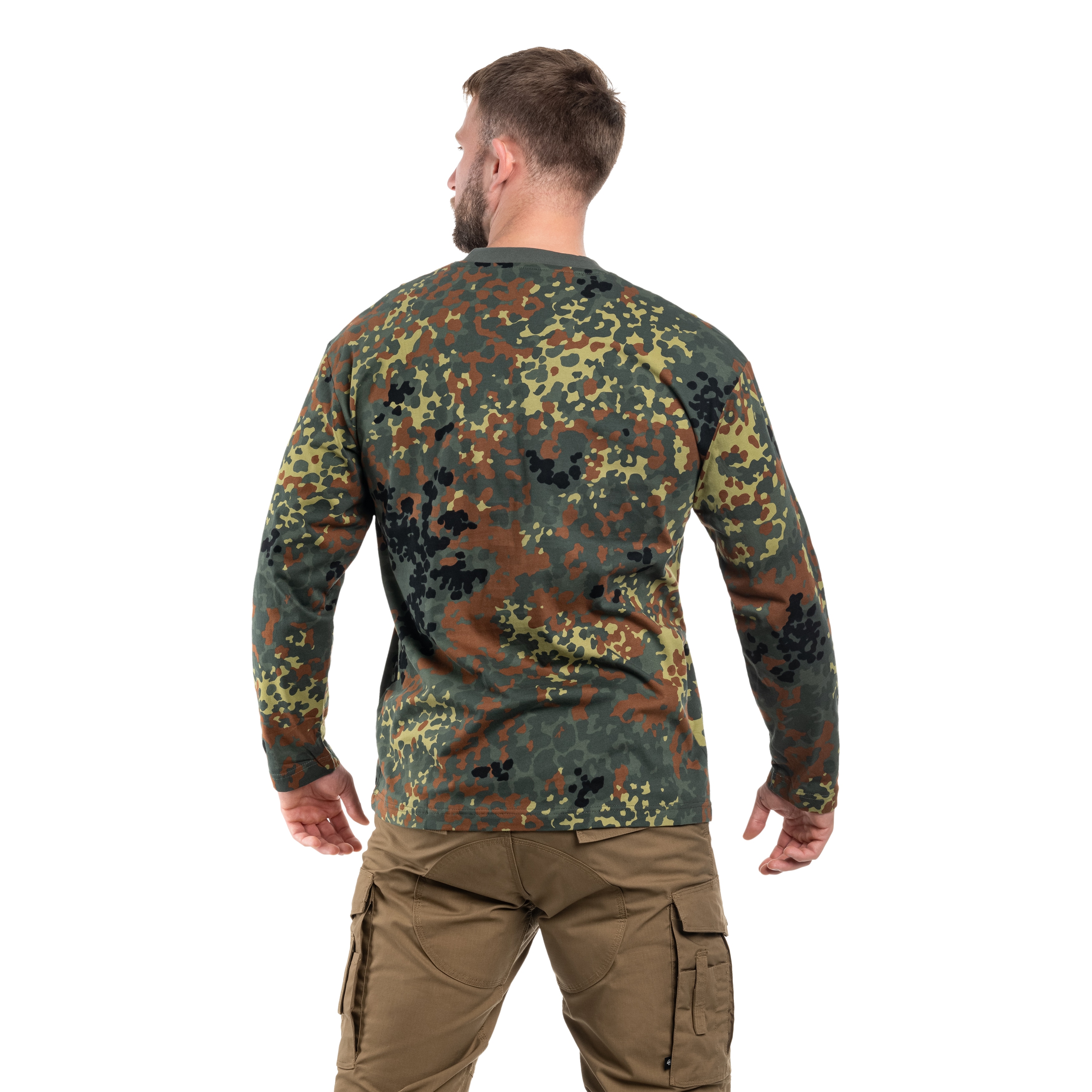 Koszulka MFH Longsleeve - Flecktarn