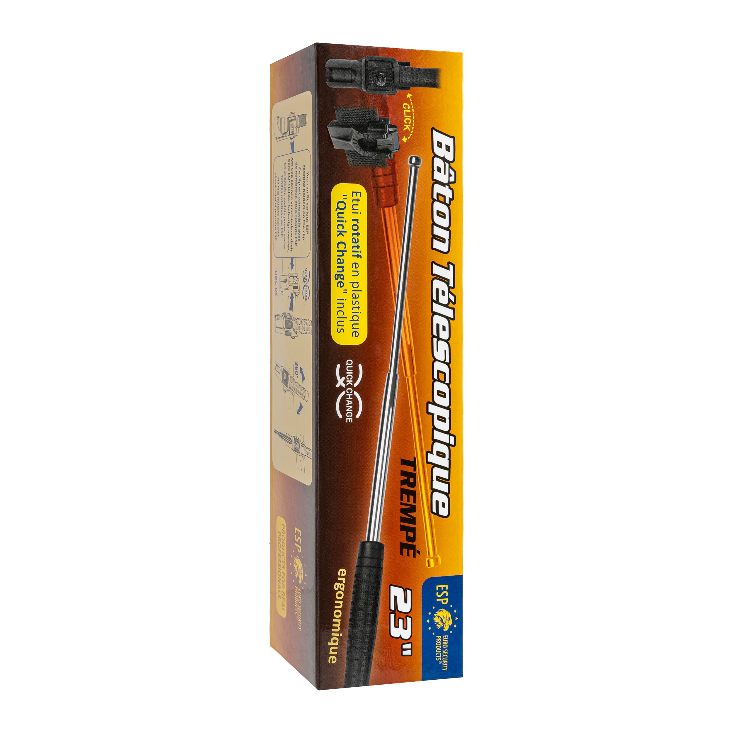 ESP Easy Lock Button Ergonomic Hardened Expandable Baton 20