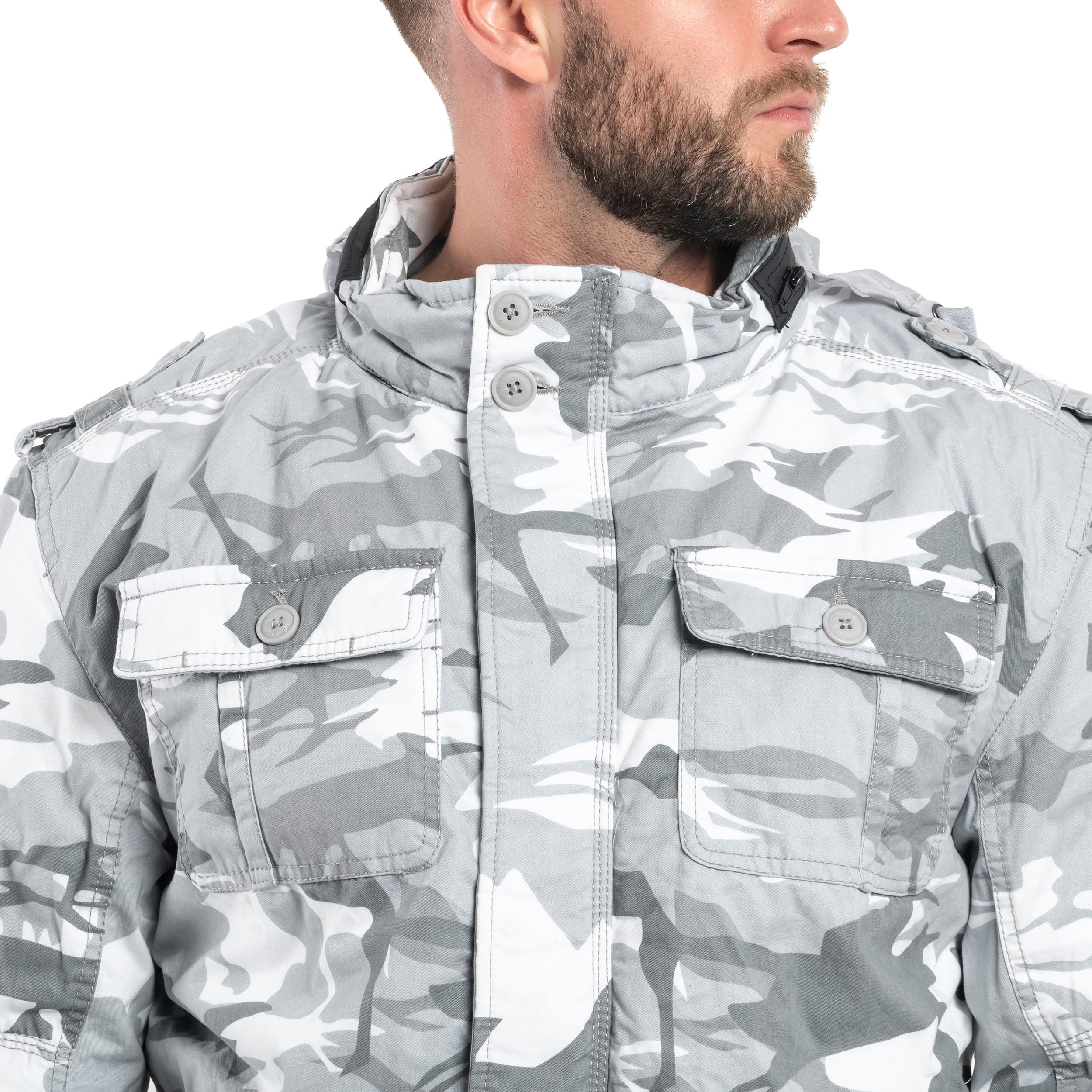 Kurtka Brandit Britannia Winter - Blizzard Camo