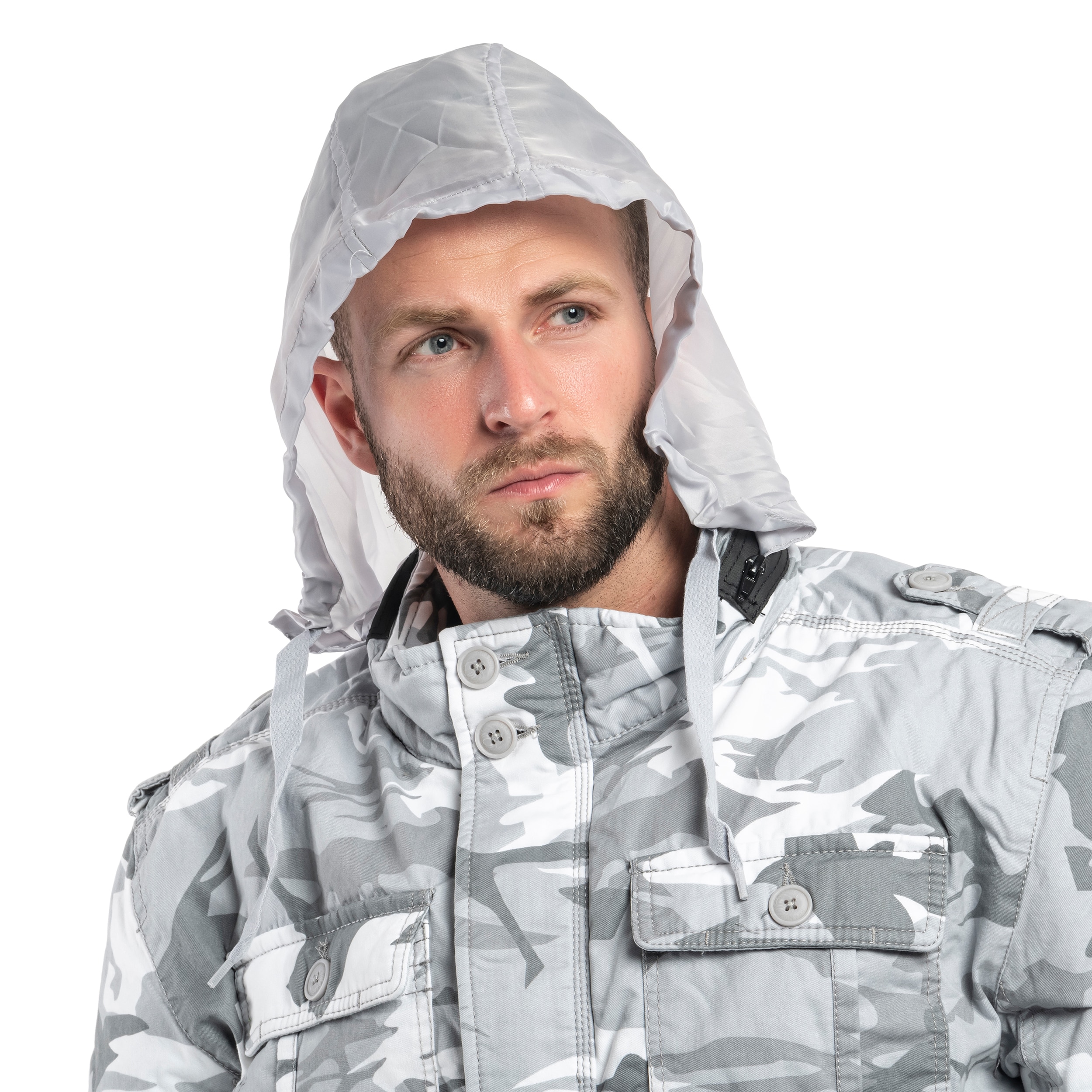 Kurtka Brandit Britannia Winter - Blizzard Camo