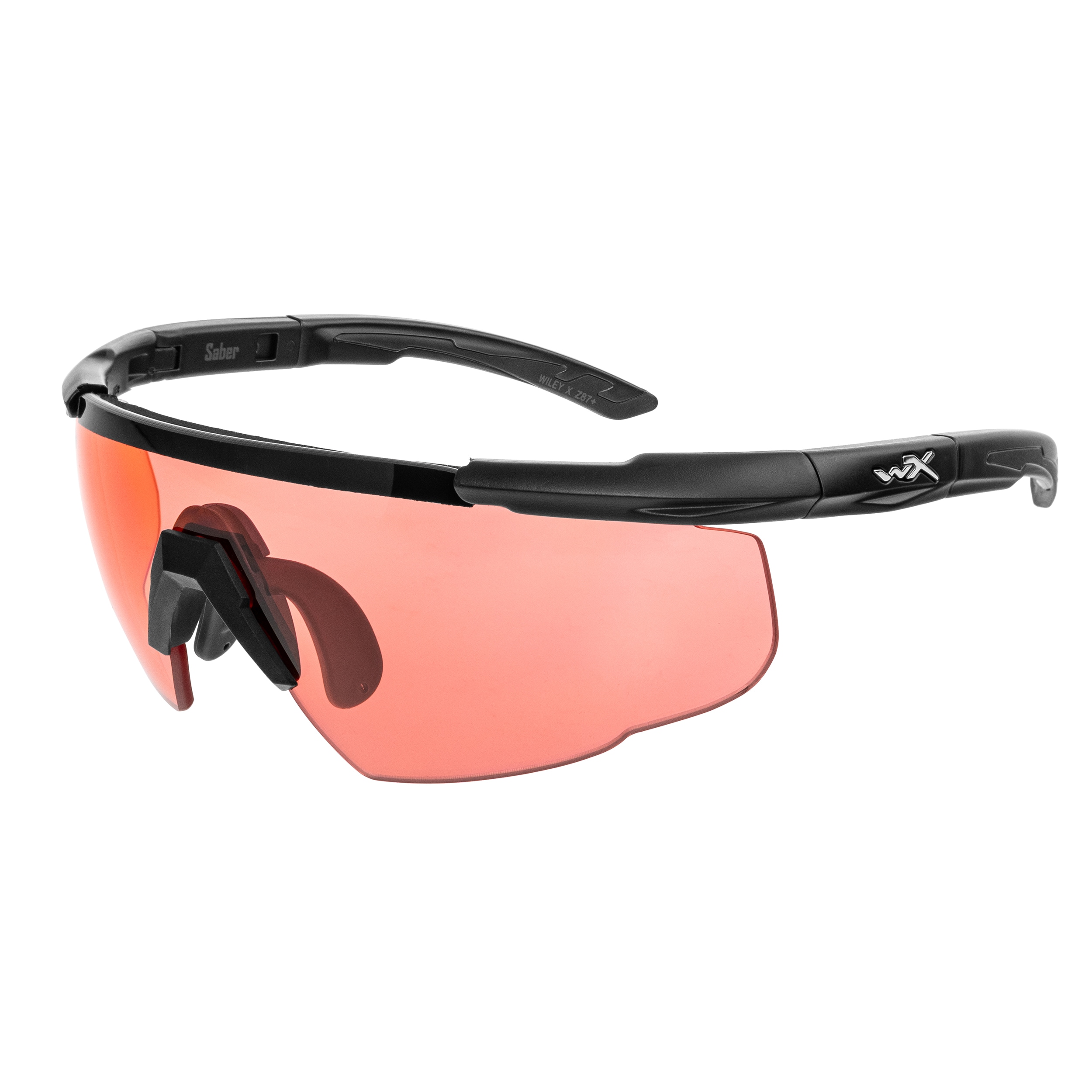 Okulary taktyczne Wiley X Saber Advanced Set 3in1 - Smoke/Rust/Vermillion/Matte Black