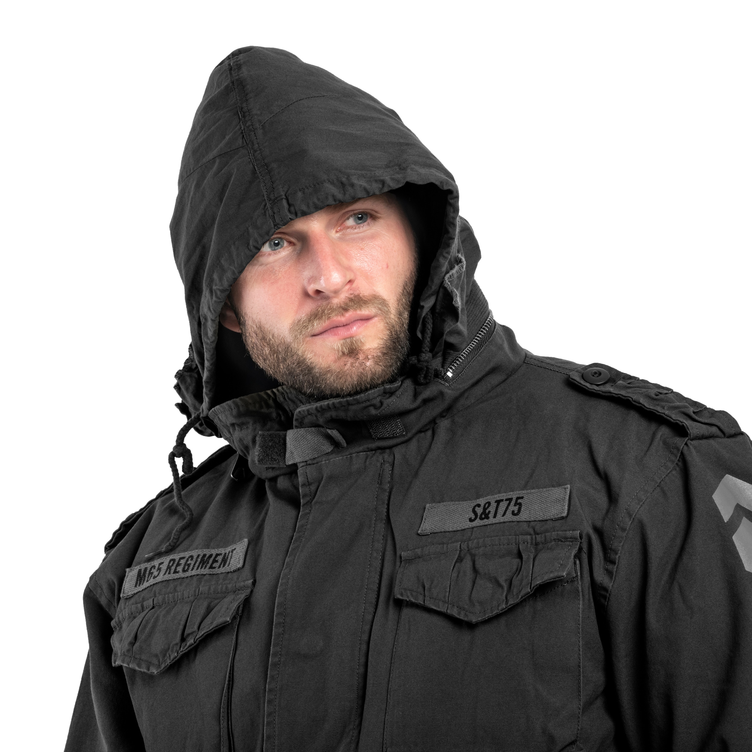 Kurtka Surplus M65 Giant Regiment - Black
