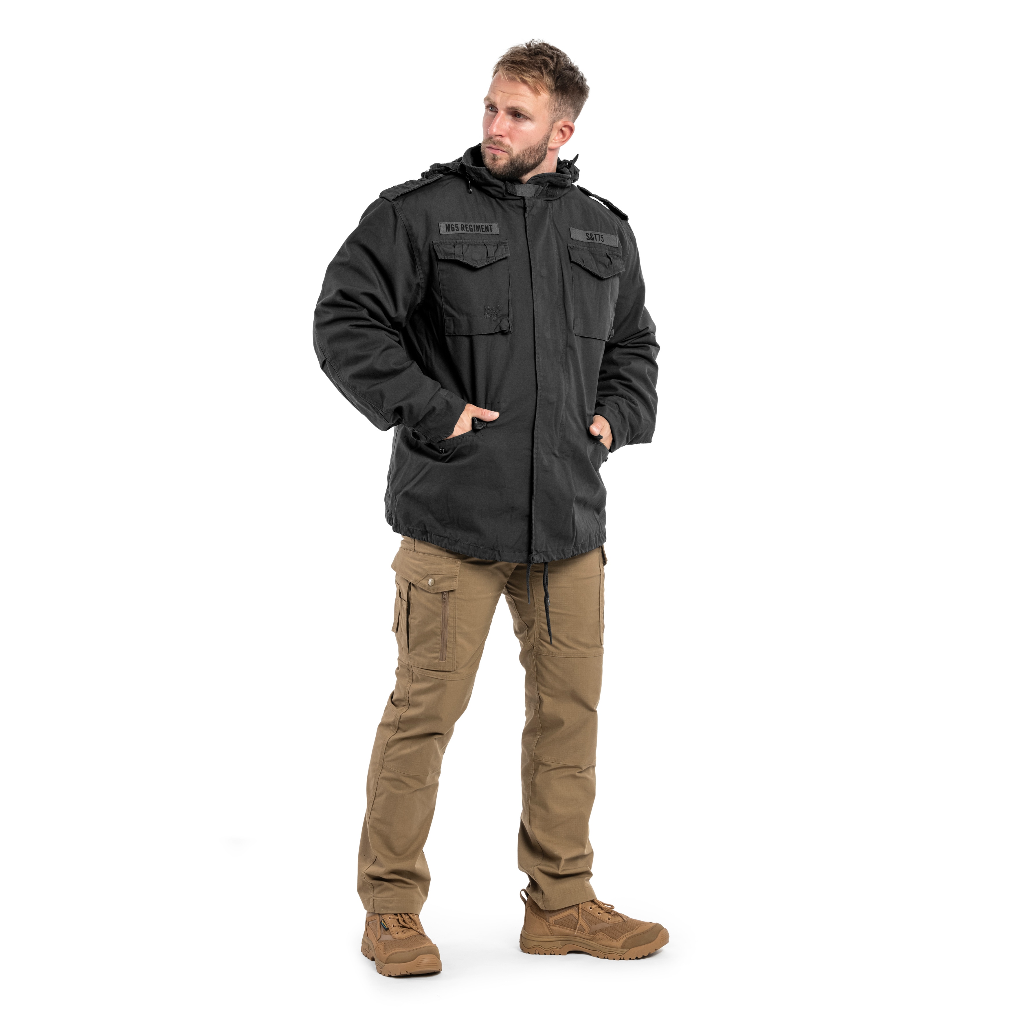 Kurtka Surplus M65 Giant Regiment - Black