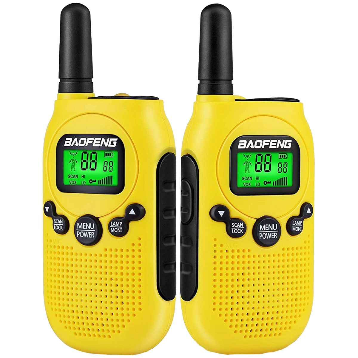 Radiotelefon Baofeng BF-T6 PMR Panda 2 szt. - Yellow