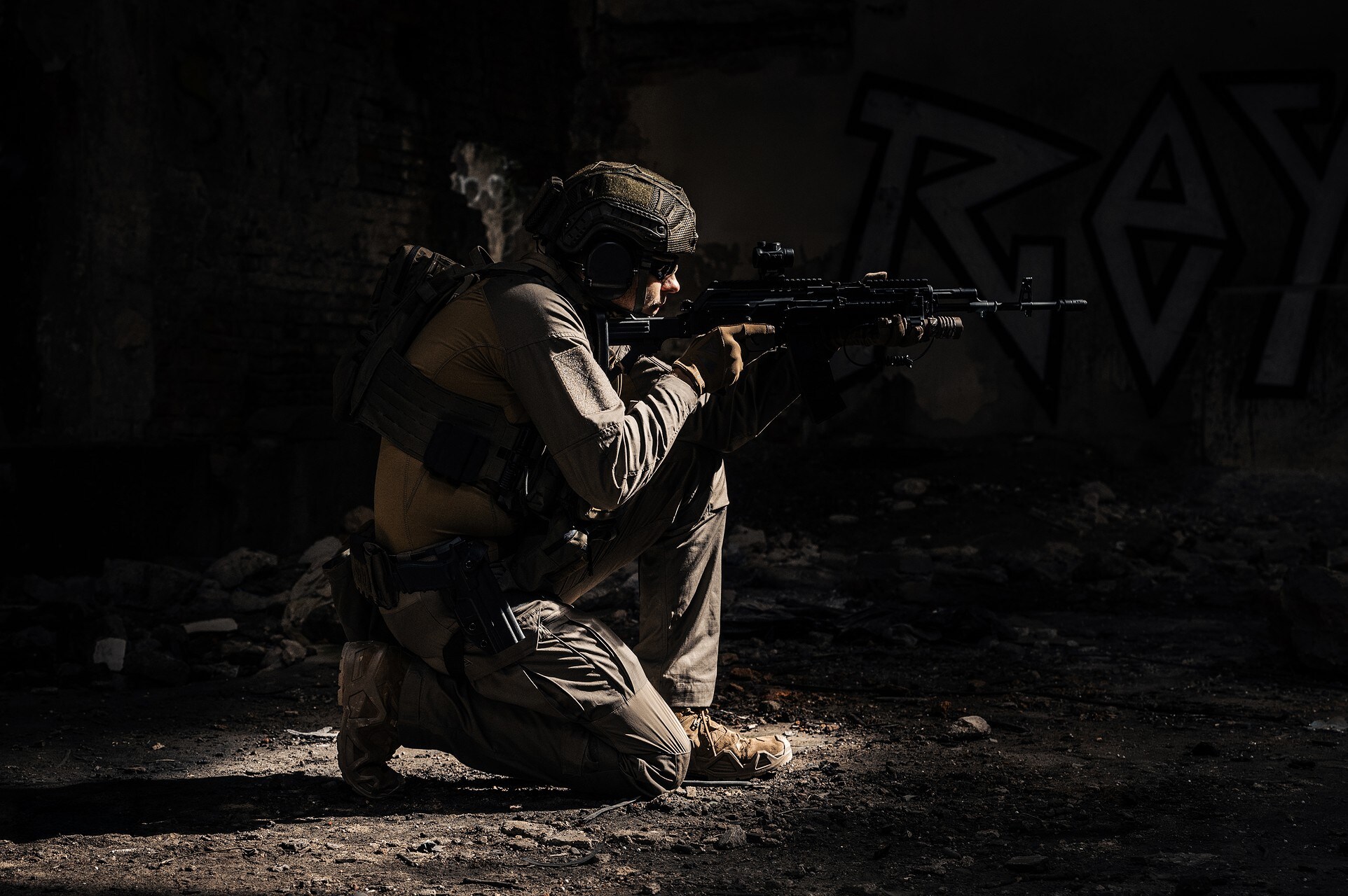 Spodnie Direct Action Vanguard Combat Trousers - RAL 7013