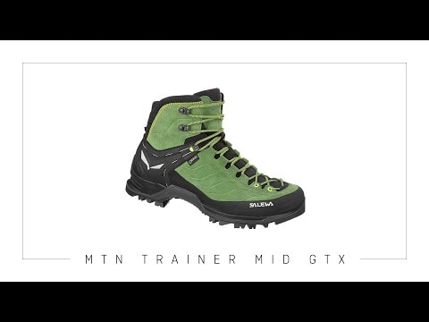 Жіночі черевики Salewa MTN Trainer MID GTX - Atlantic Deep