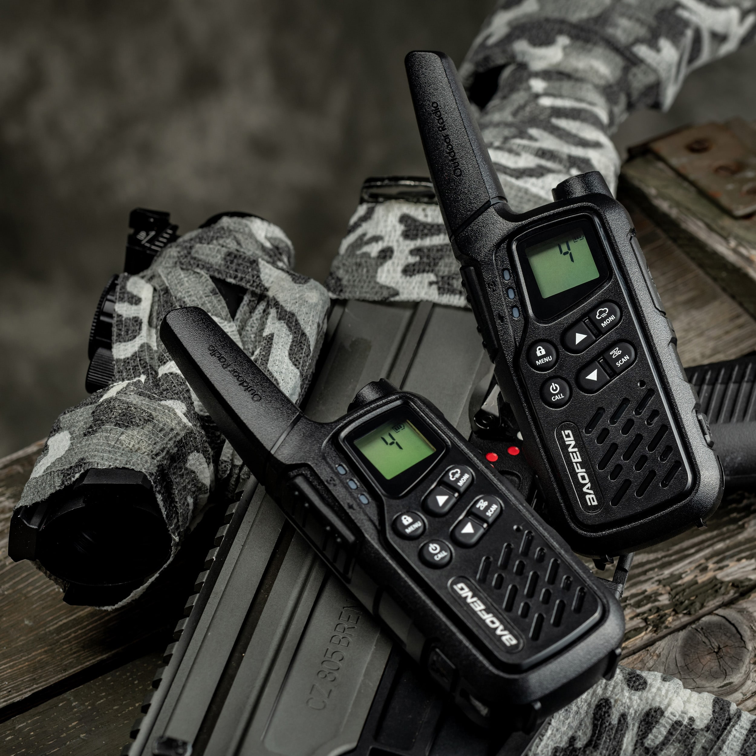 Радіостанція Baofeng BF-25E PMR 2 шт. - Black